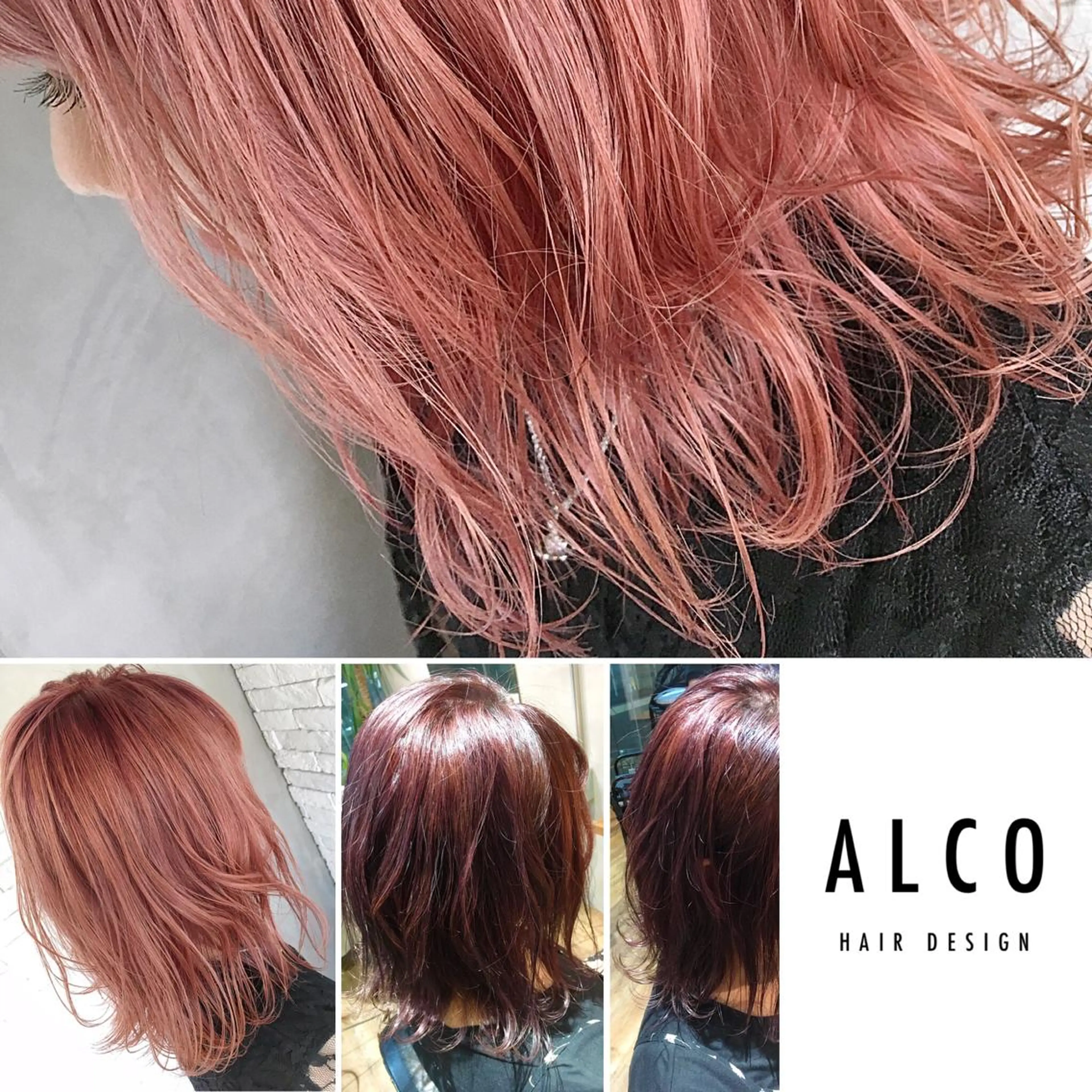 ミディアム カラー ヘアアレンジ ワタイショウタ 髪質改善✨眉毛サロンのヘアスタイル