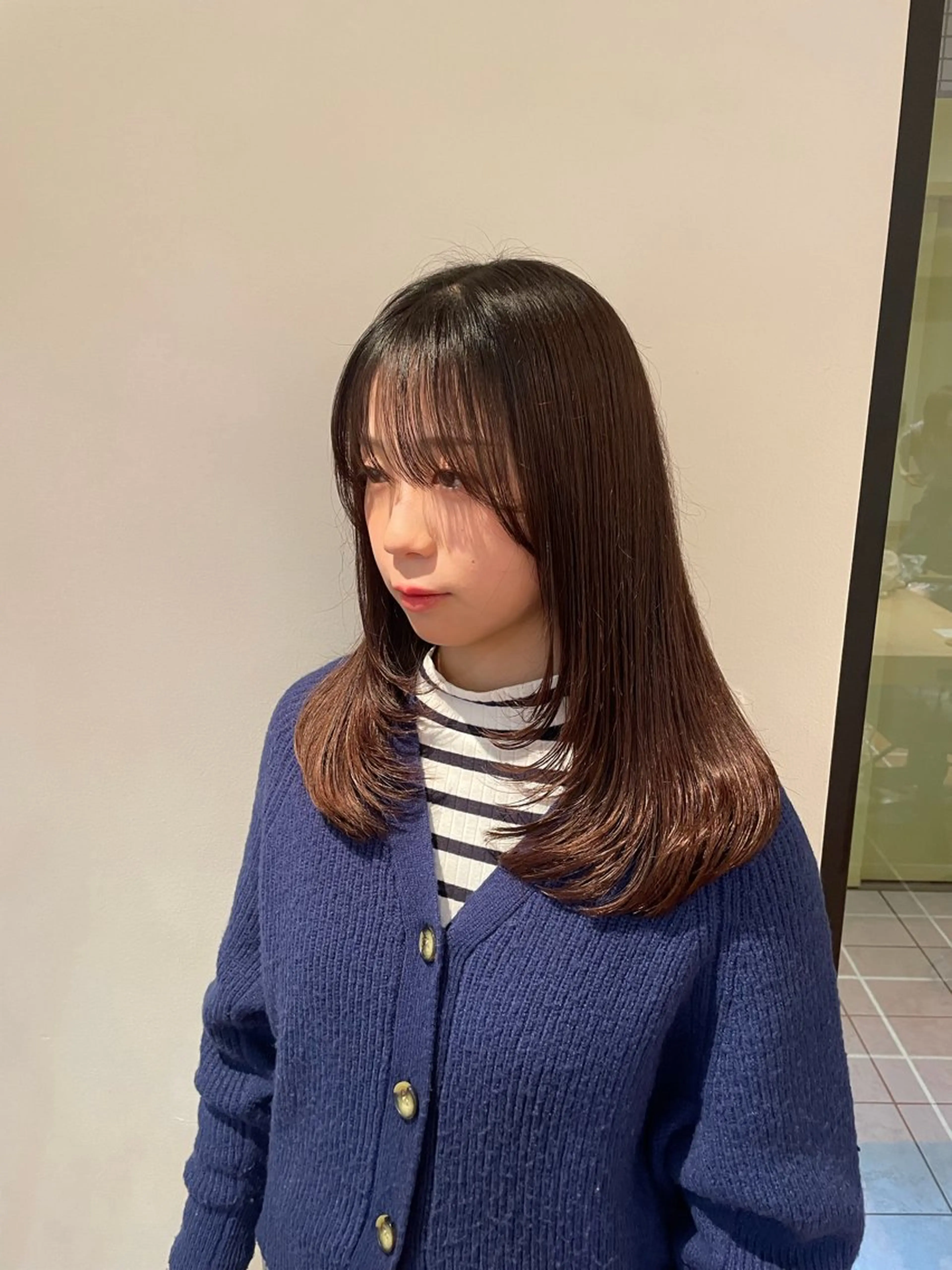 ロング 顔周りカット レイヤーカット ayane / ロングレイヤーカットのヘアスタイル