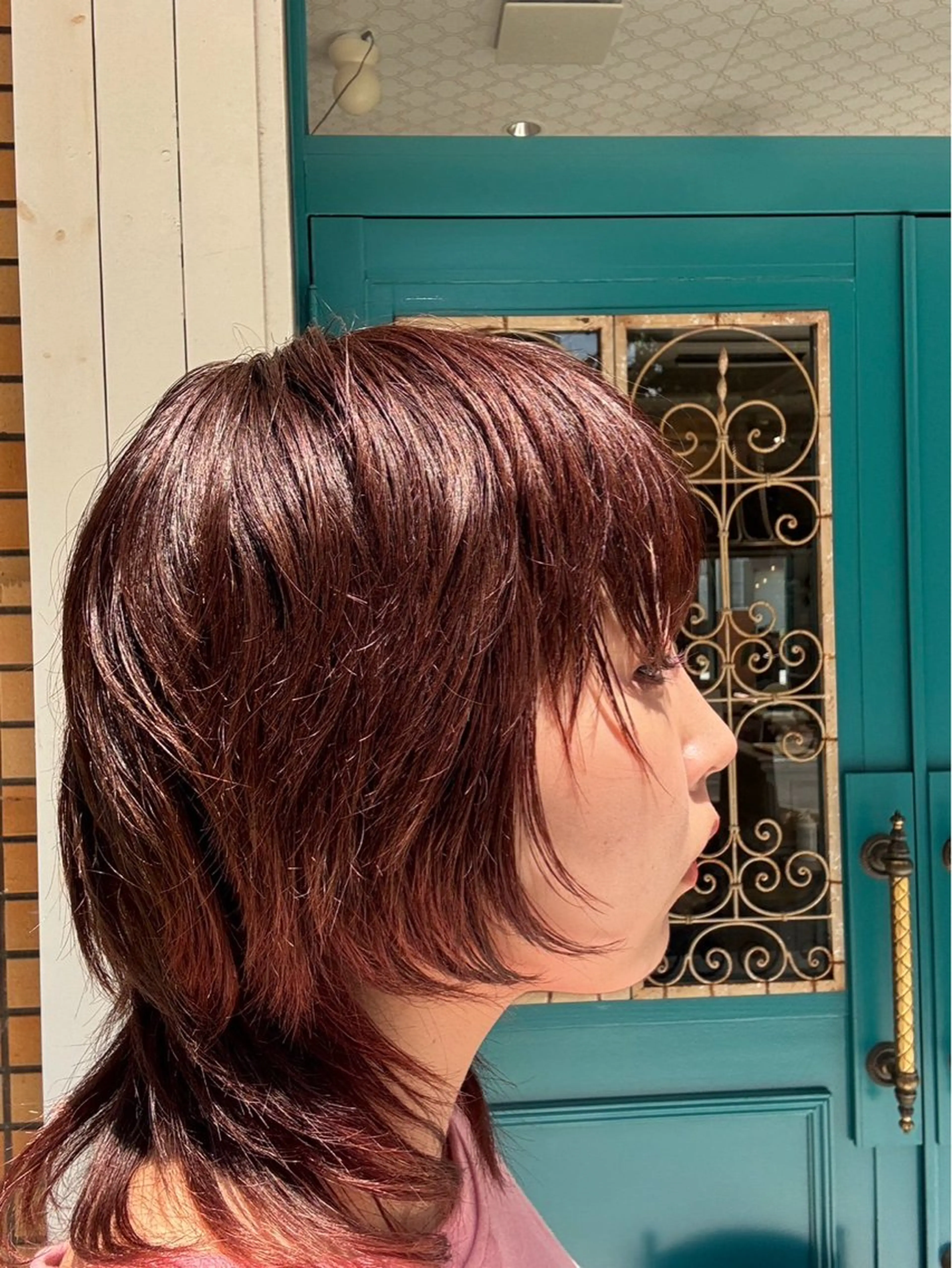 ミディアム カラー ブラウンカラー ピンクカラー ピンクブラウン 柔らかい透明感カラー 🫧ゆうしん/高宮のヘアスタイル