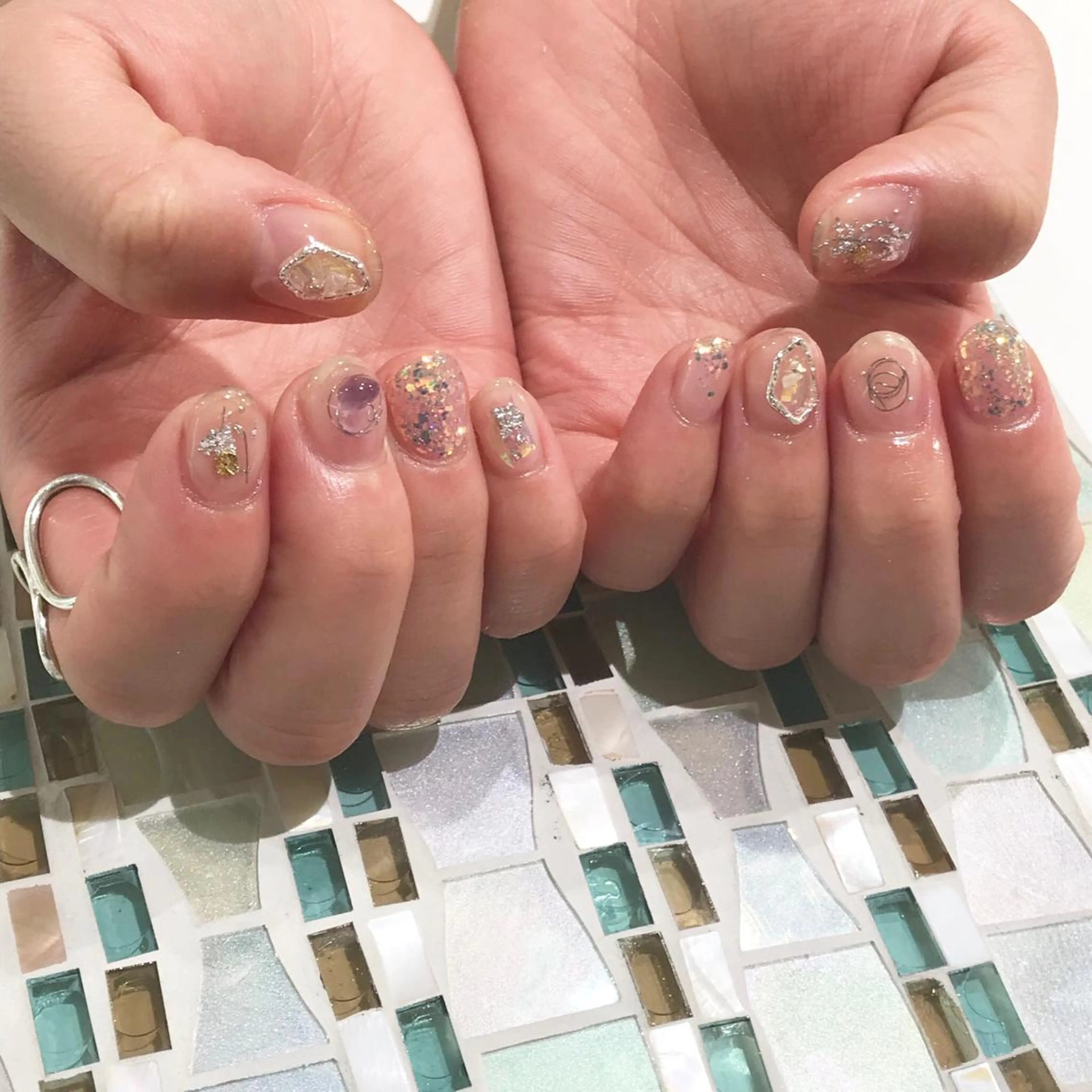 ネイル 舞田 苑香のネイルデザイン