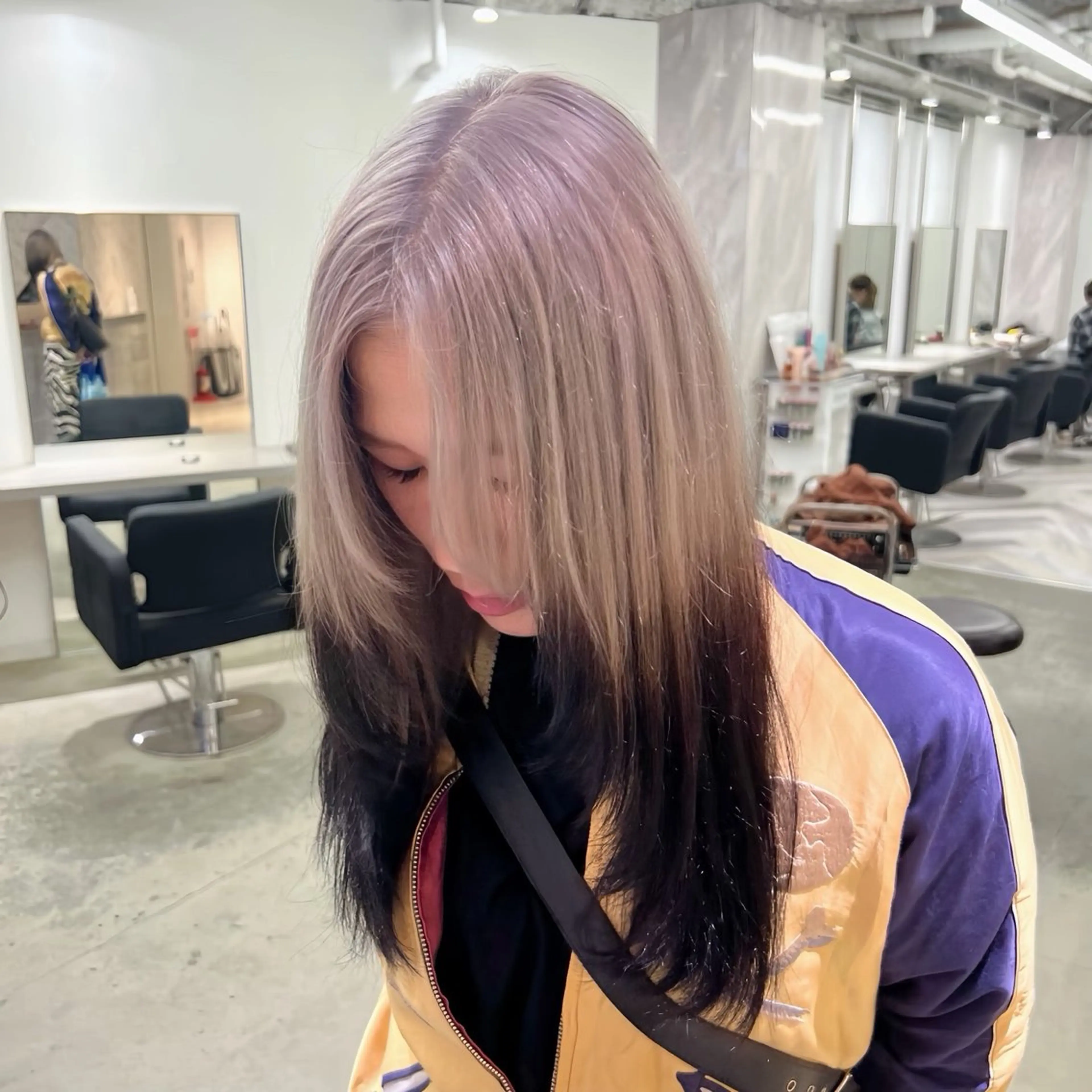 カラー カット ヘアカラー トリートメント EIGHT　樹梨 ／韓国ヘア🩶のヘアスタイル