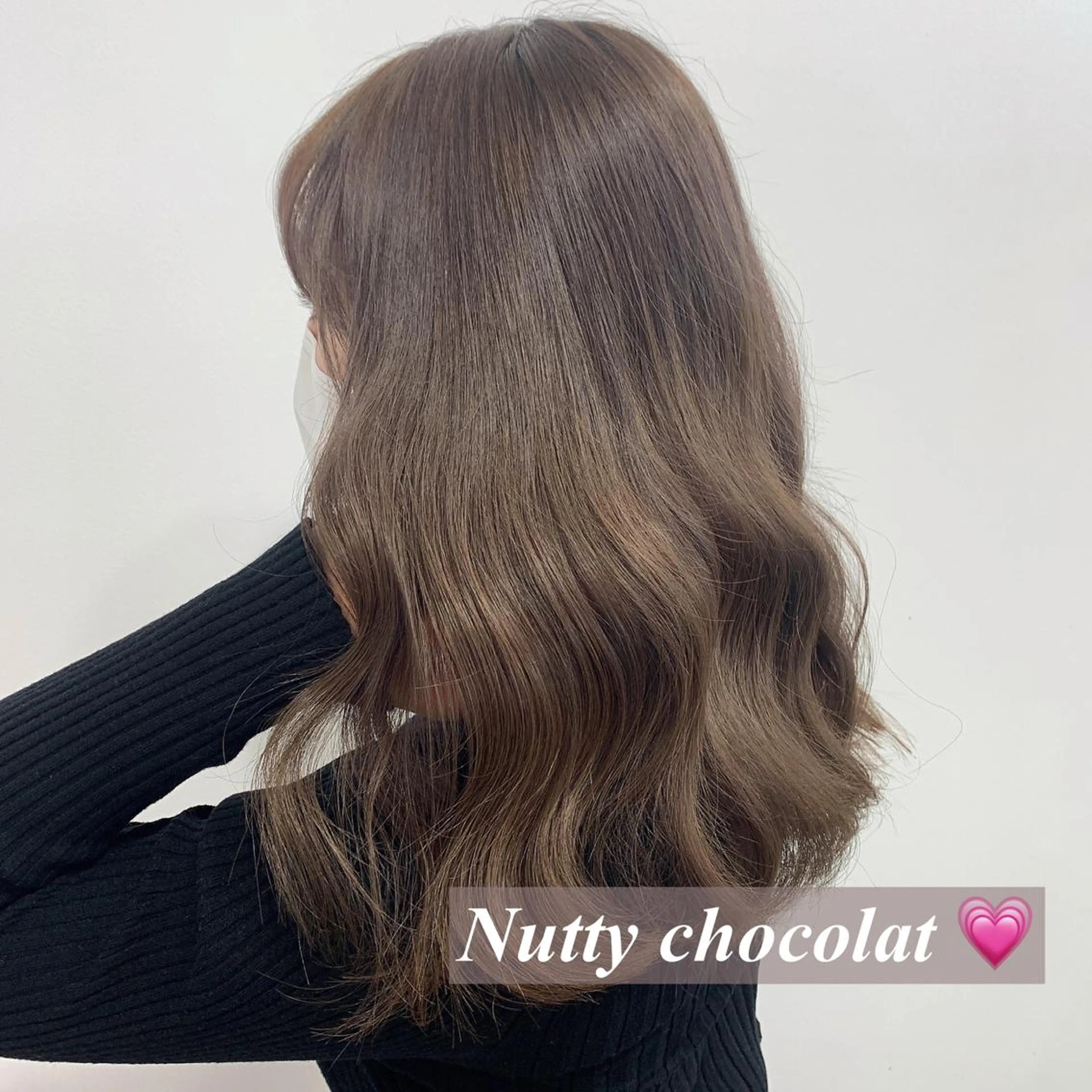 セミロング カラー ヘアアレンジ レイヤー×グレージュ /ピンク🩷mioのヘアスタイル