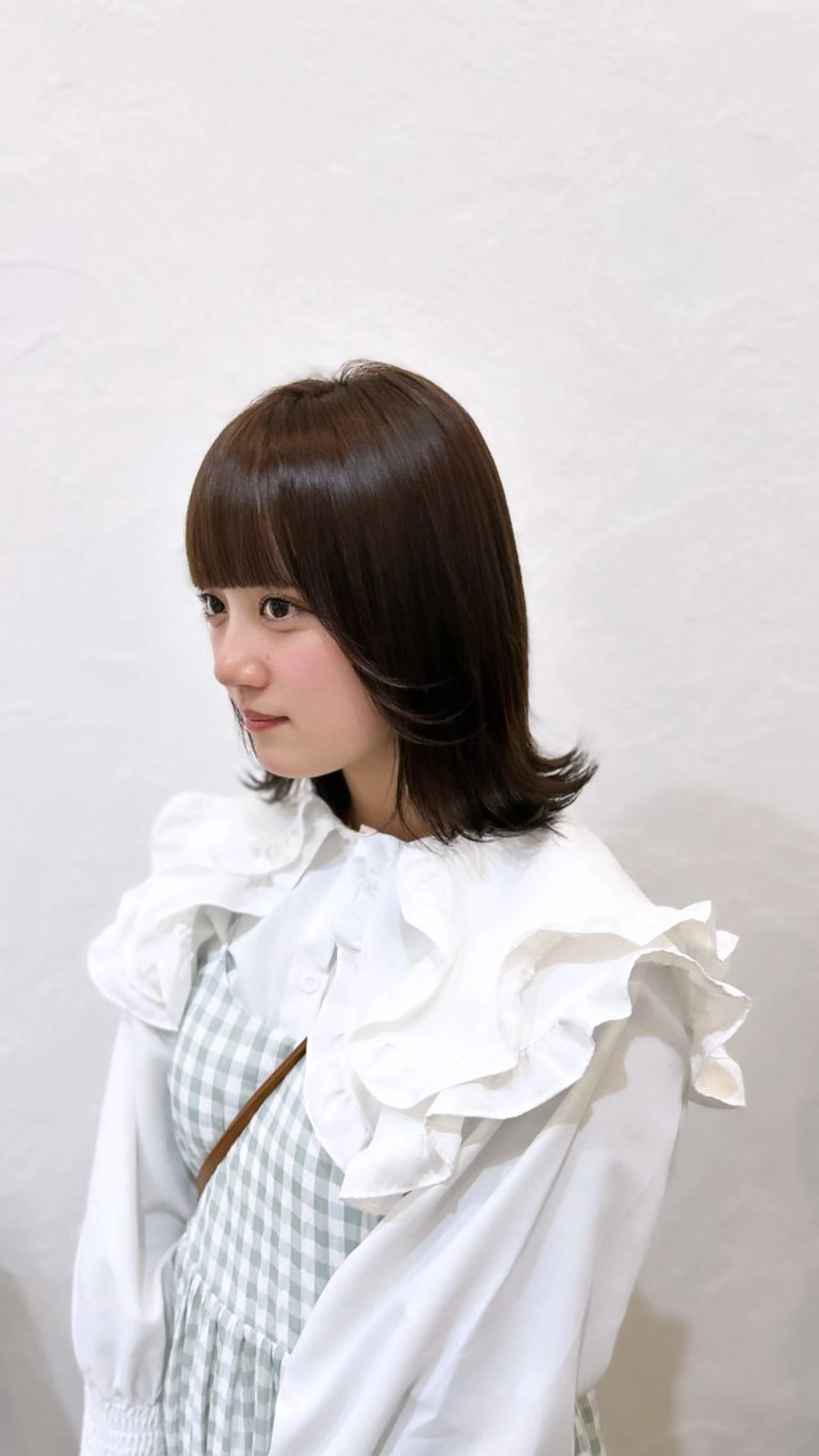 （前髪を常に可愛く🌈）部分ストレートの写真