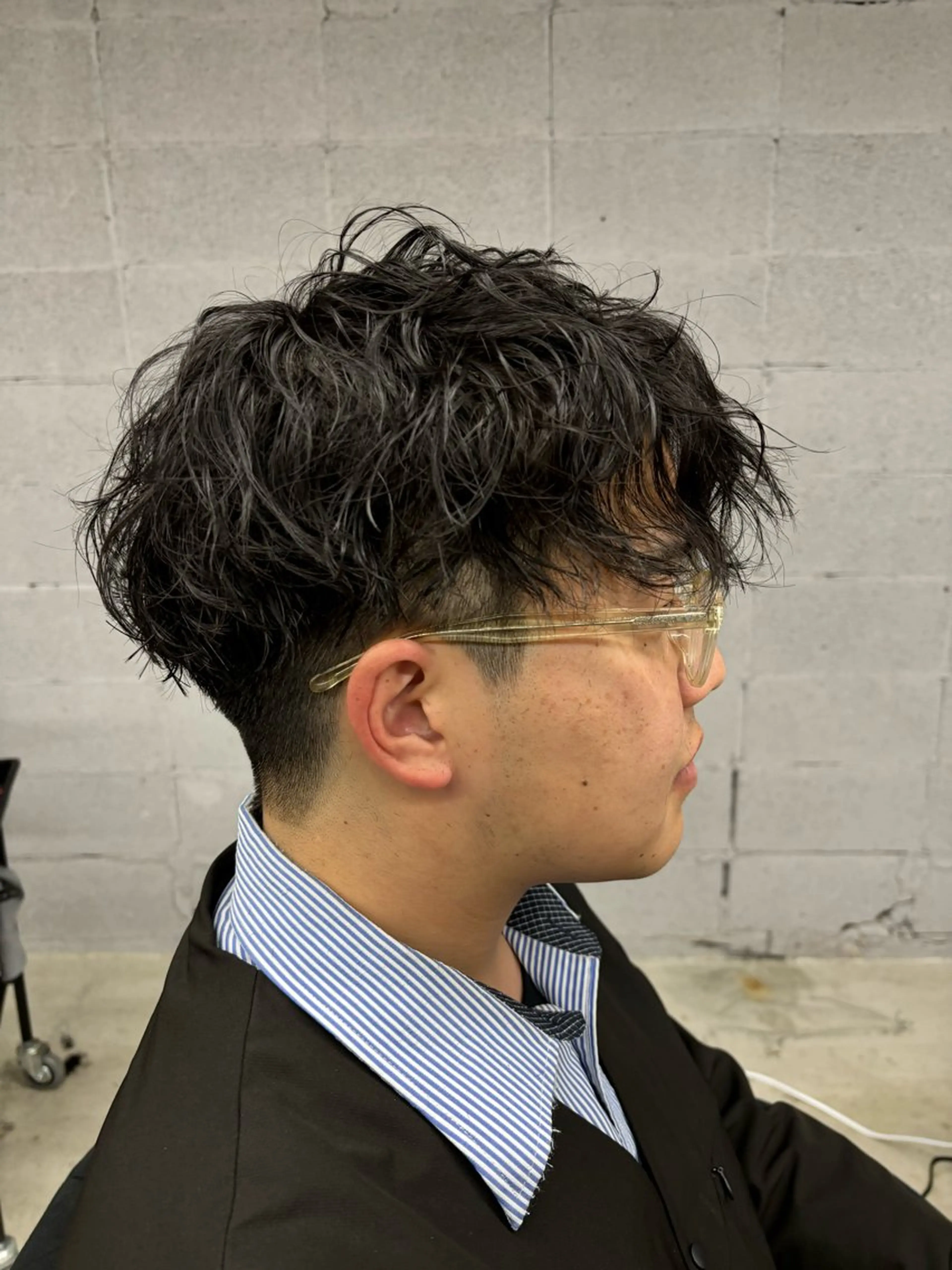 ショート パーマ 札幌パーマ 髪質改善/後藤海音のヘアスタイル