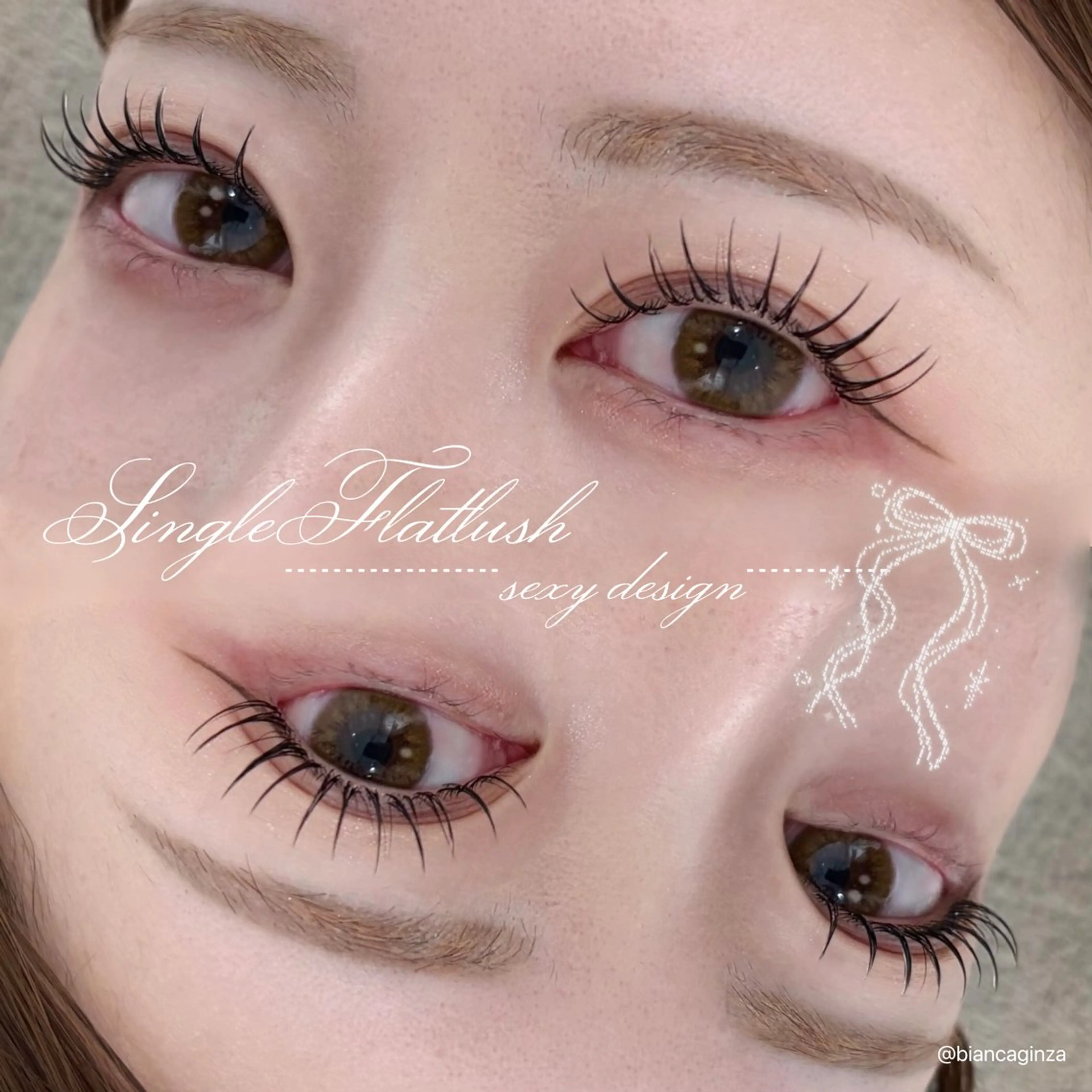 マツエク・マツパ マツパ Bianca 銀座 Sakuraiのマツエク・マツパデザイン