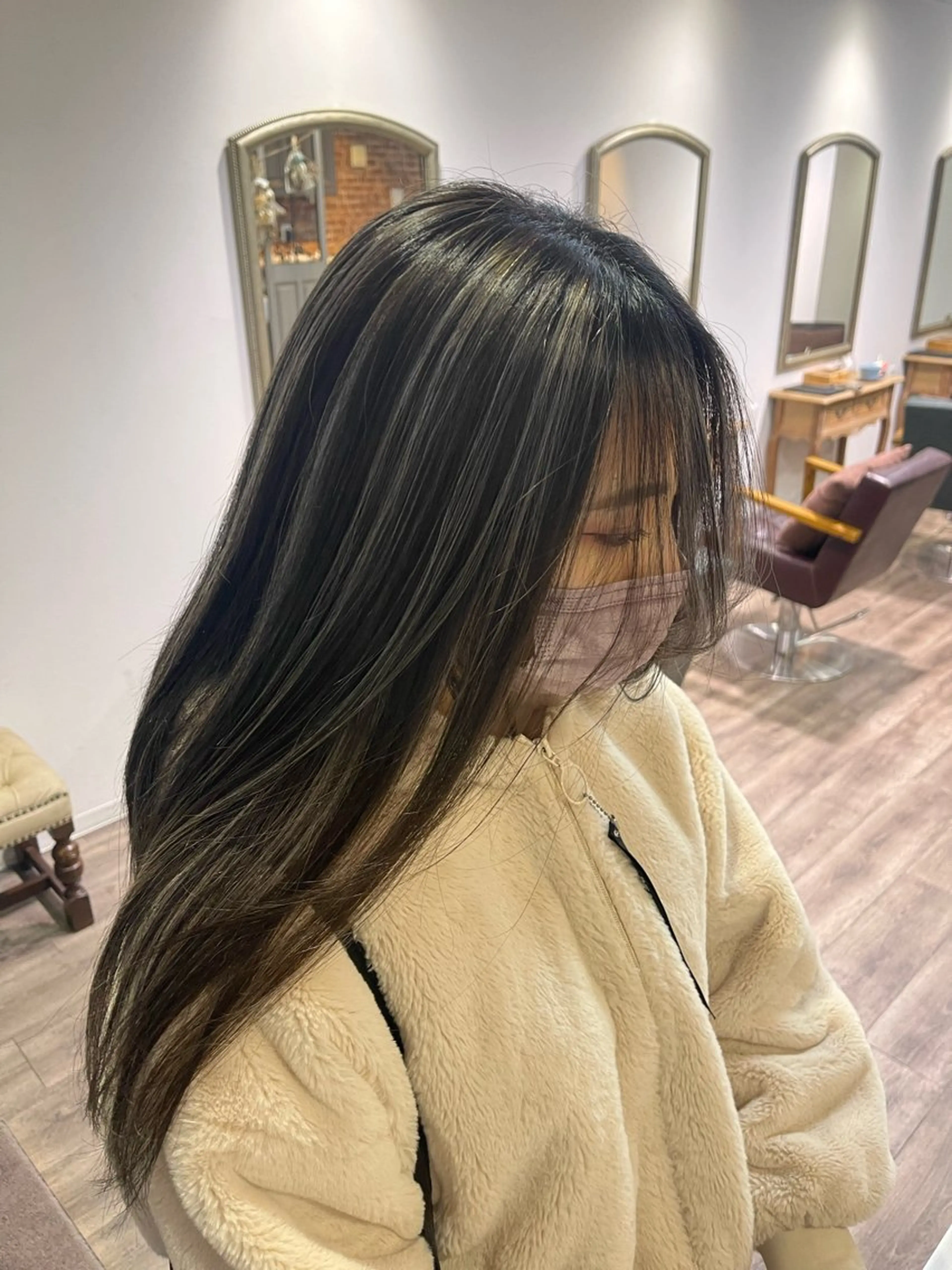 ロング カラー ヘアカラー Felice Erikaのヘアスタイル