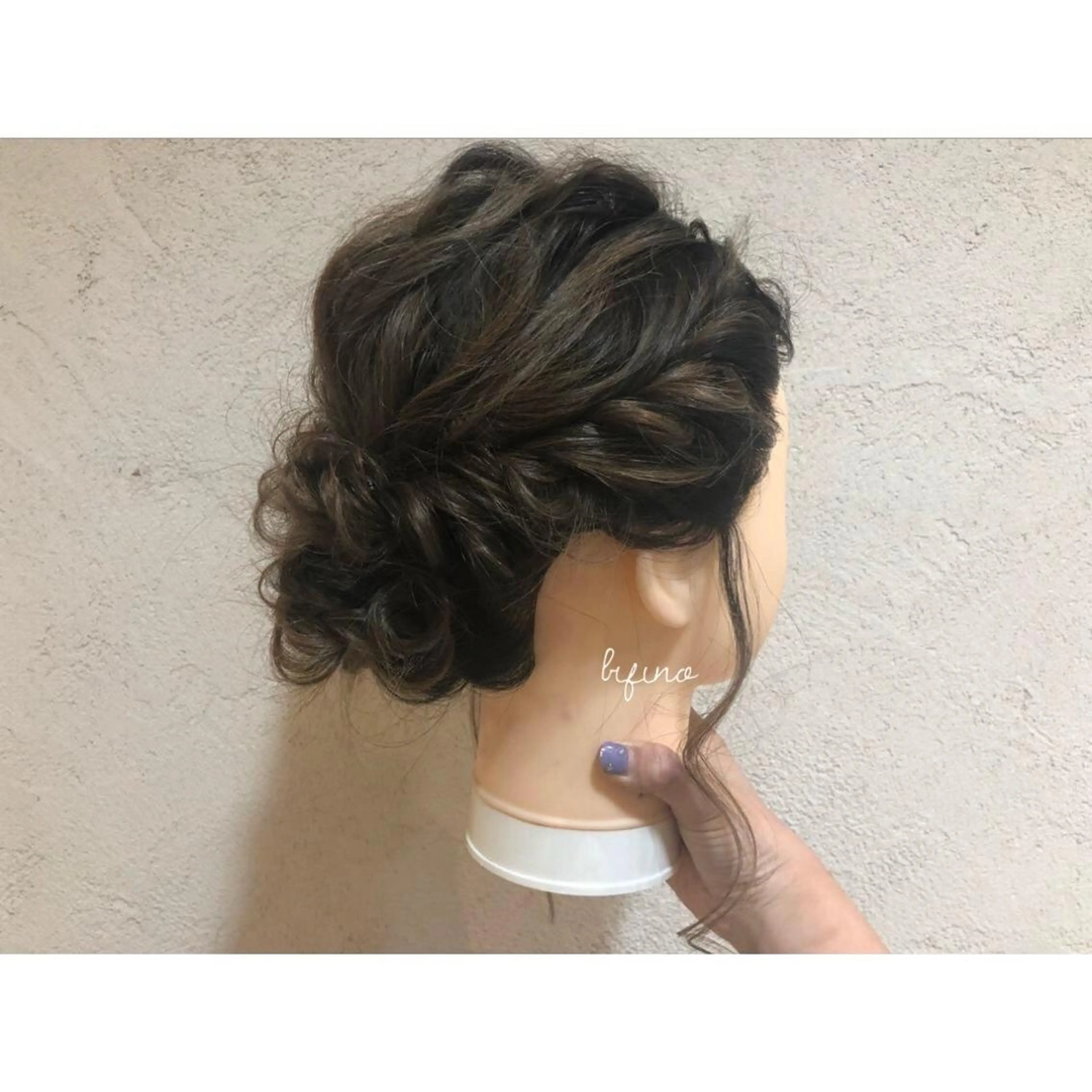 セミロング カラー ヘアアレンジ Sia.   大阪梅田茶屋町店所属・まつパ/まつエク Sia.茶屋町店のマツエク・マツパデザイン