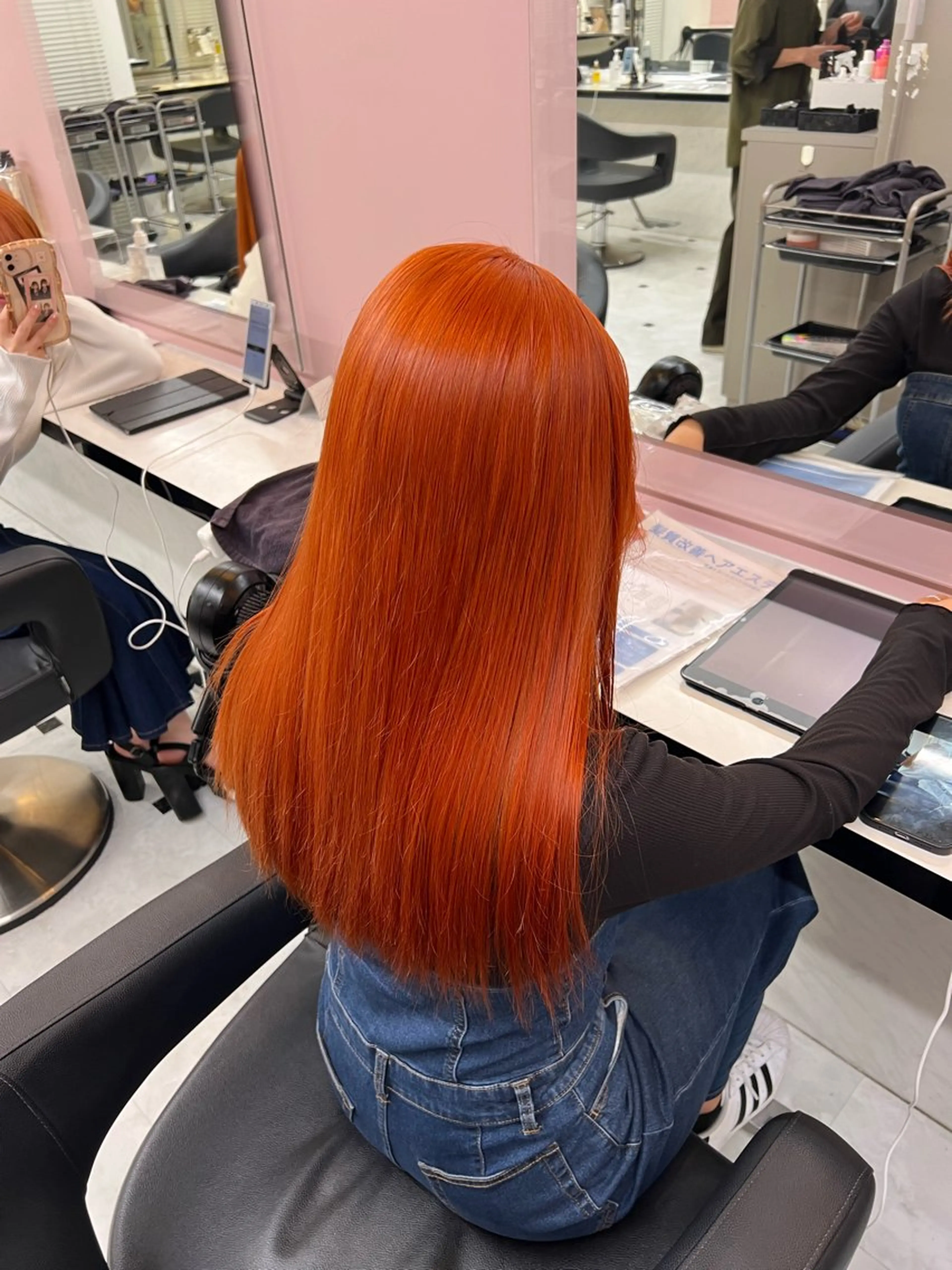 ロング 愛され暖色♥️モテ 艶髪♥️りなのヘアスタイル