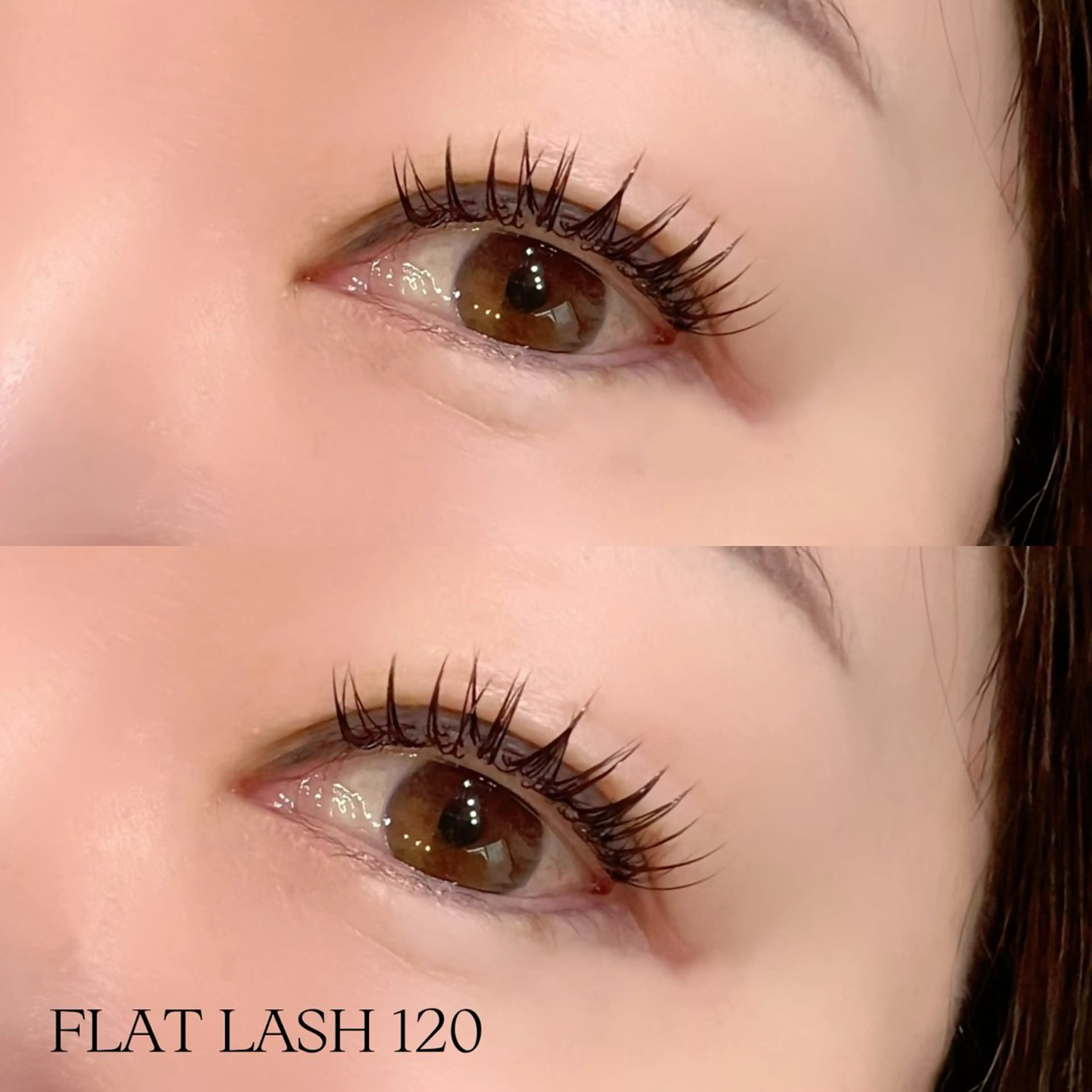 マツエク・マツパ フラットラッシュ mk eyelashのマツエク・マツパデザイン