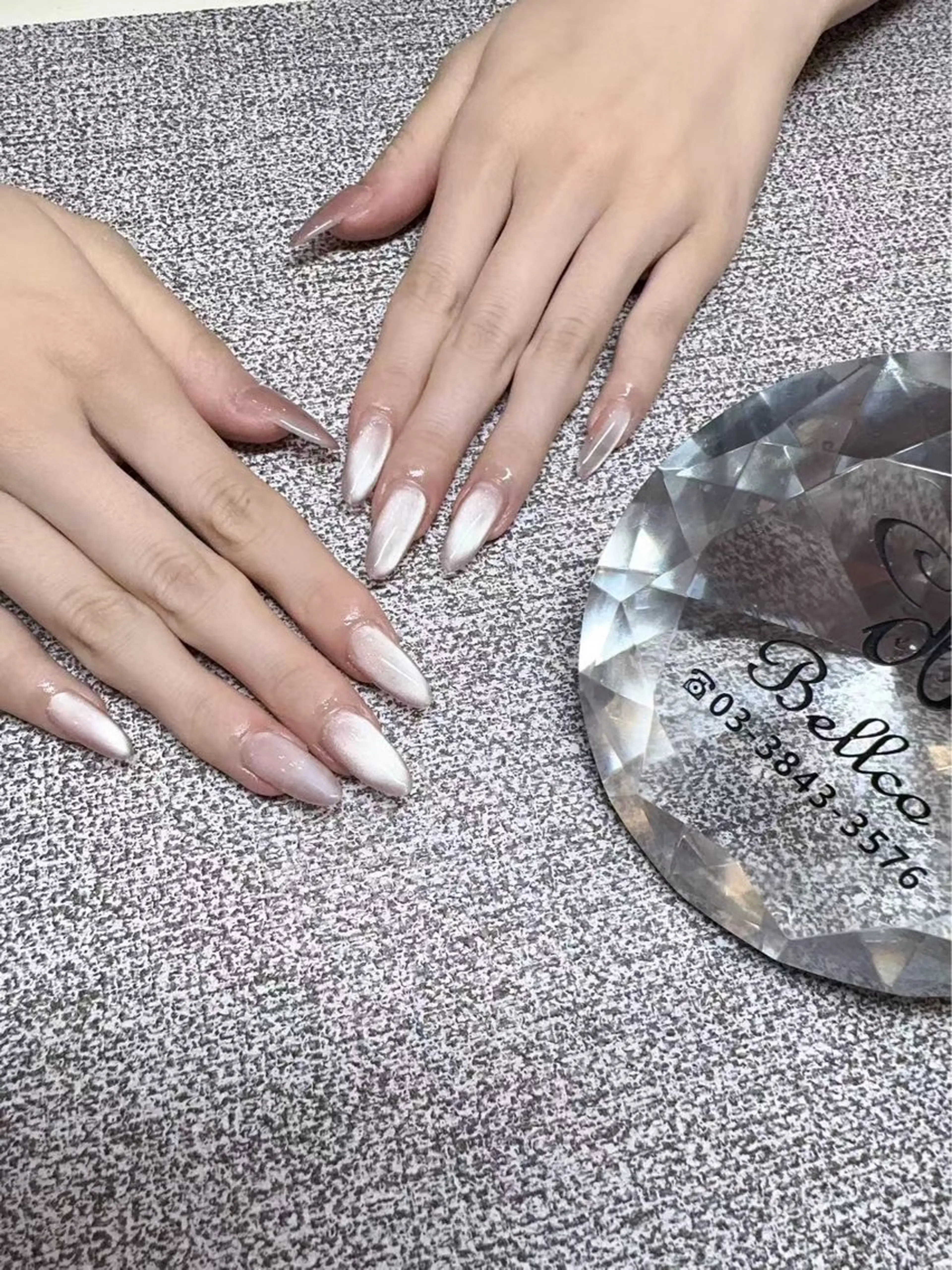 ネイル 長さ出し マグネットネイル ネイルチップ ベラッコ所属・ネイルサロン ベラッコのネイルデザイン