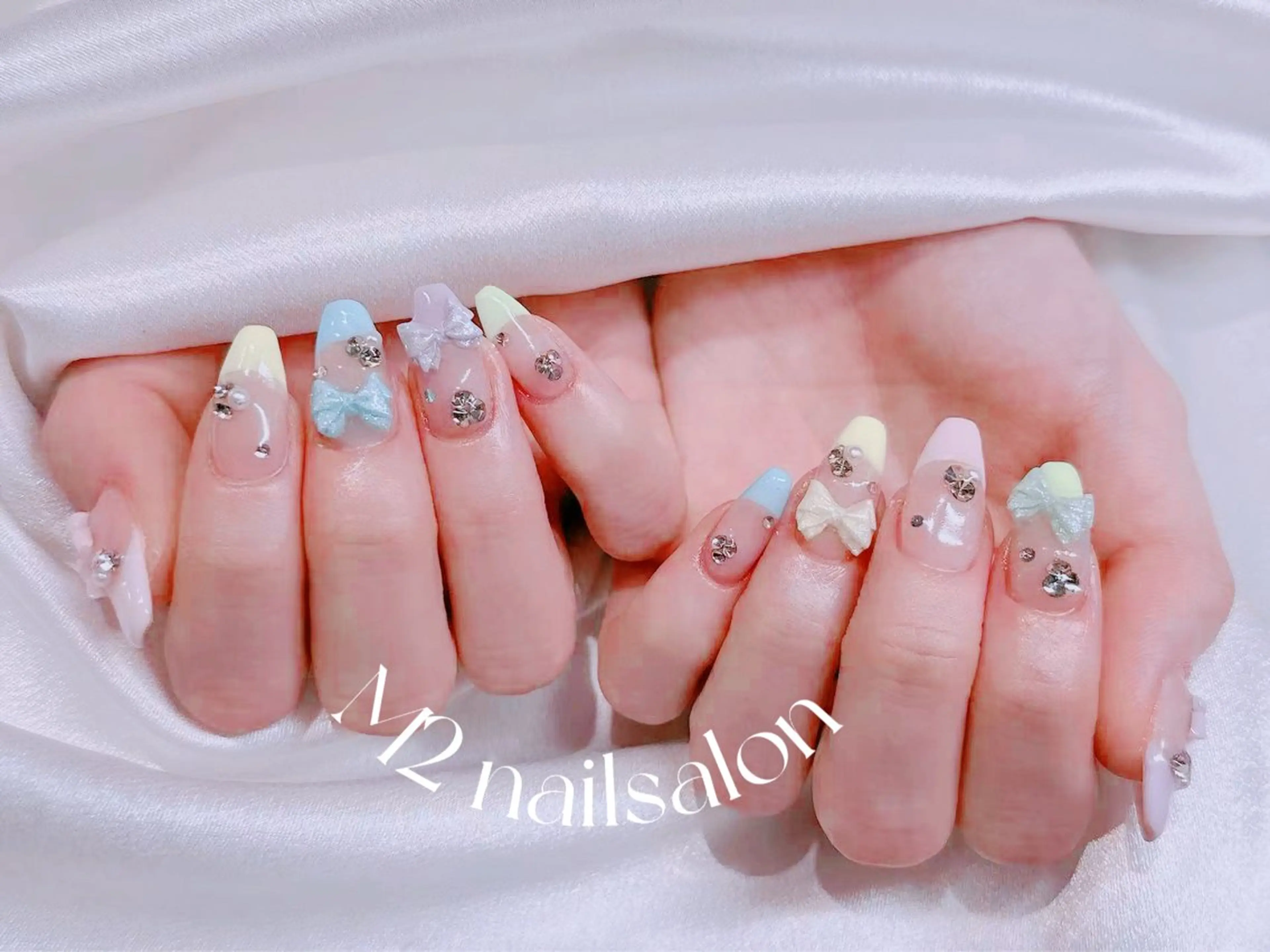 ネイル ハンドネイル 長さだし専門店 M2 rikaのネイルデザイン