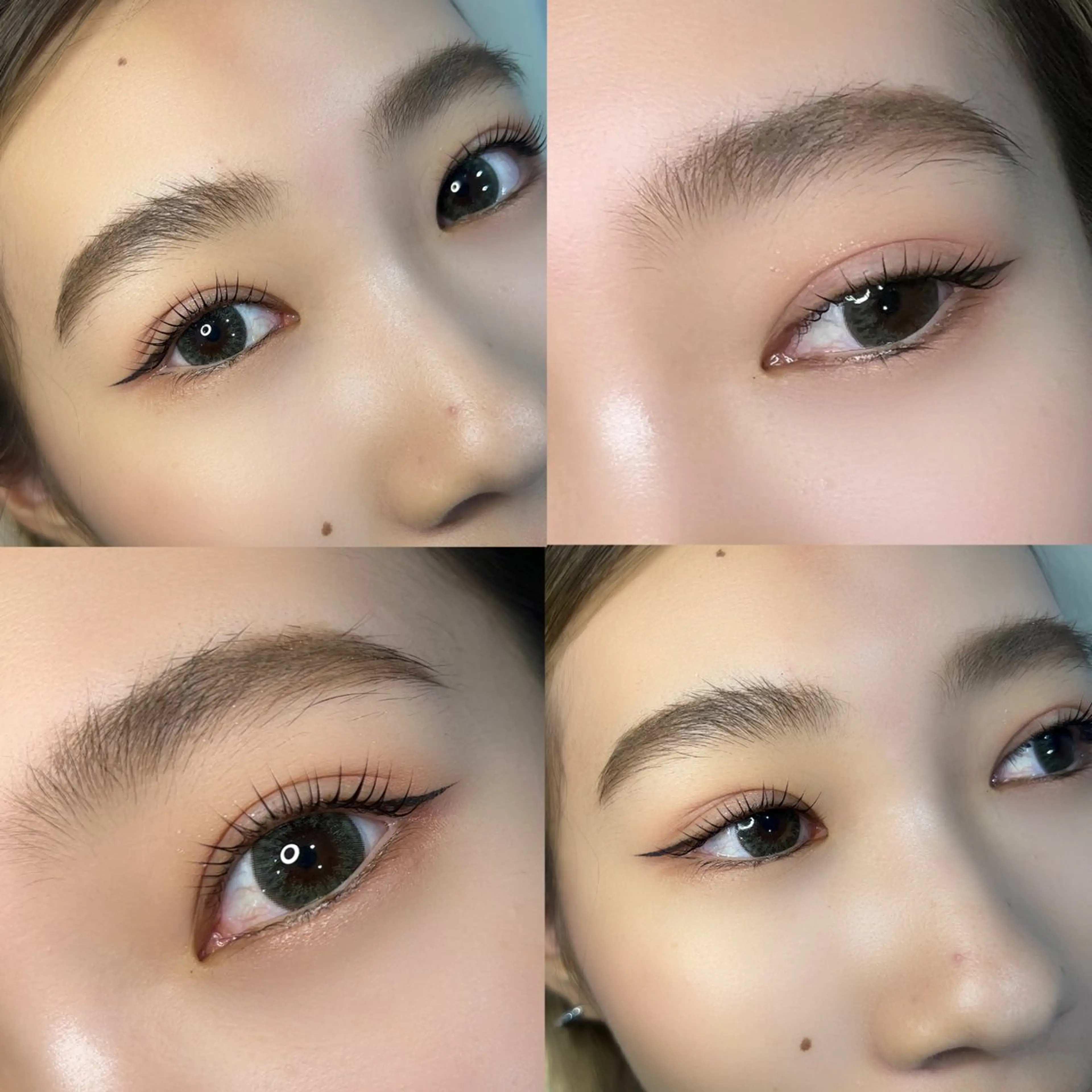 マツエク１００本&眉毛waxの写真