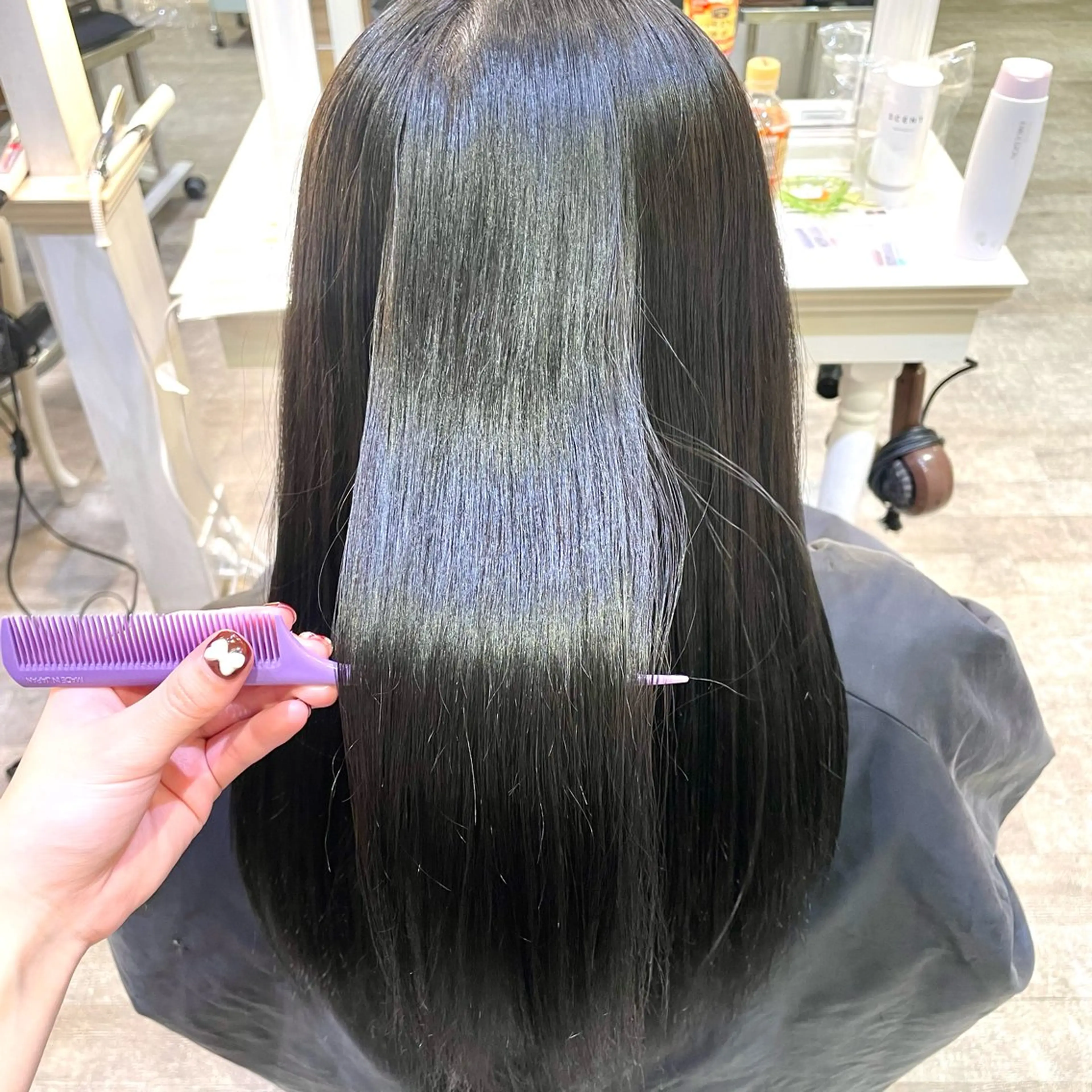 ロング ハイトーンカラー/ 長さだし🐇きょうかのヘアスタイル