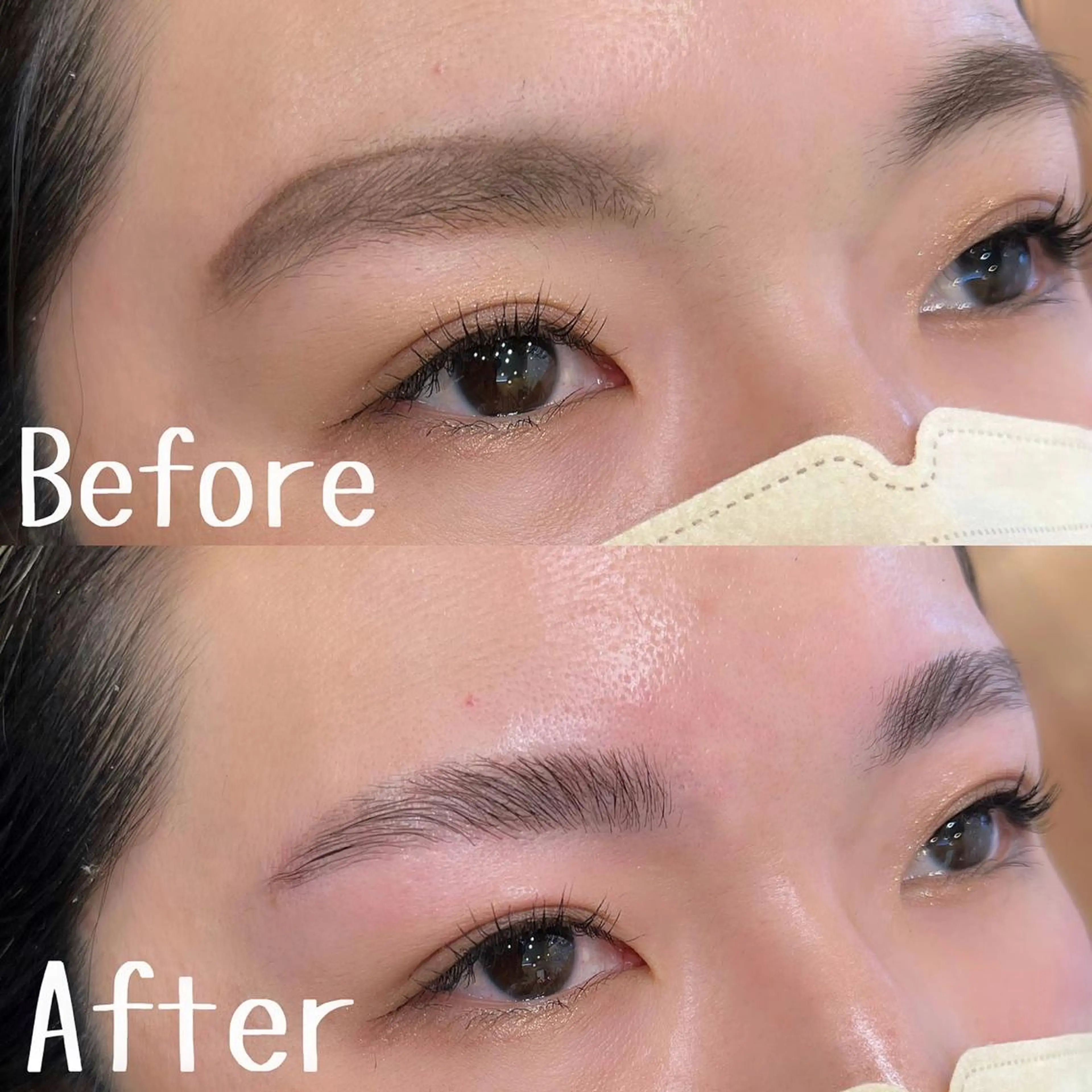 アイブロウ 眉毛ワックス脱毛 西脇 有紀のエステ・リラクイメージ