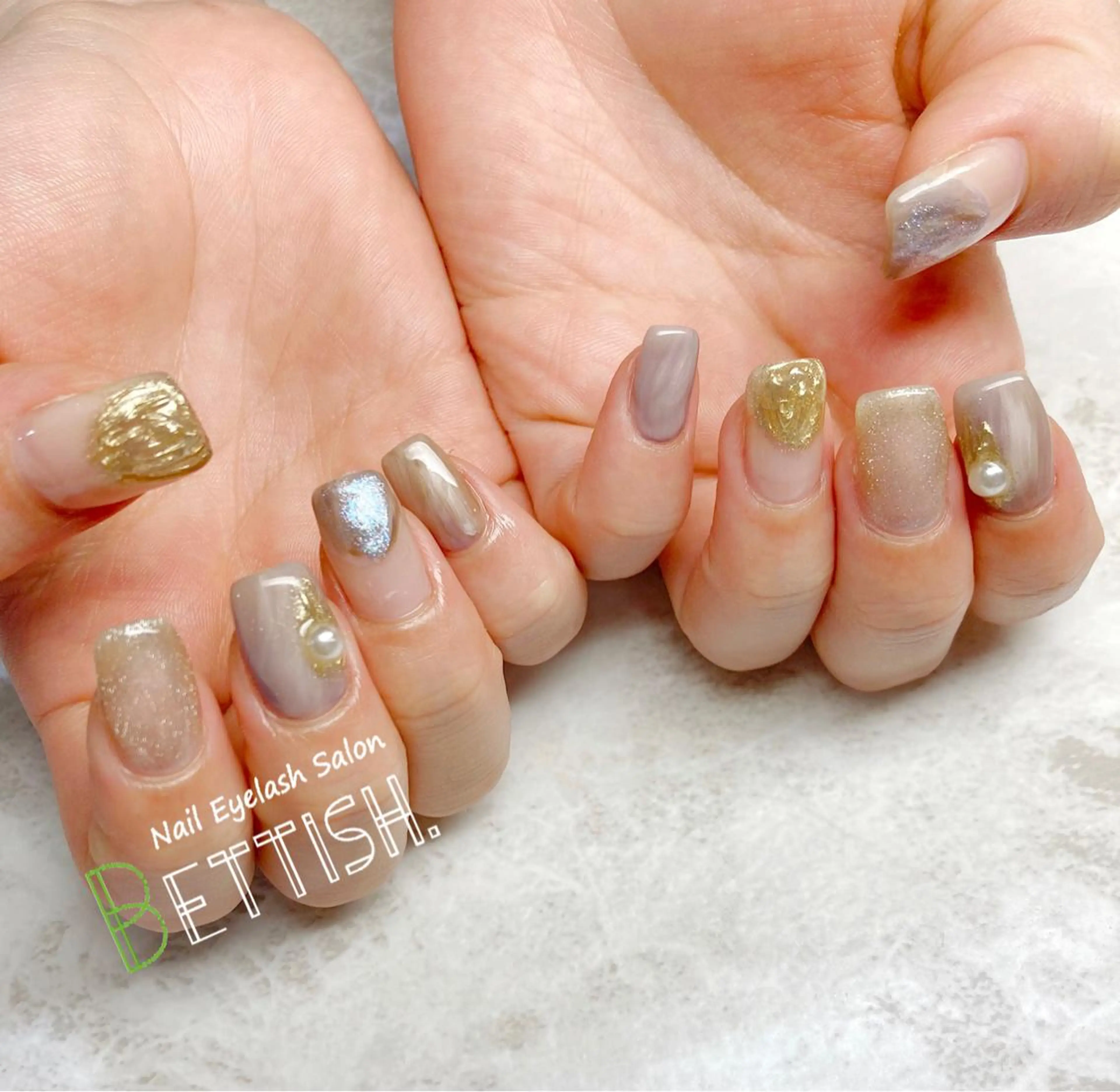 ネイル ハンドネイル BETTISH. KUMIKO☺︎︎のネイルデザイン