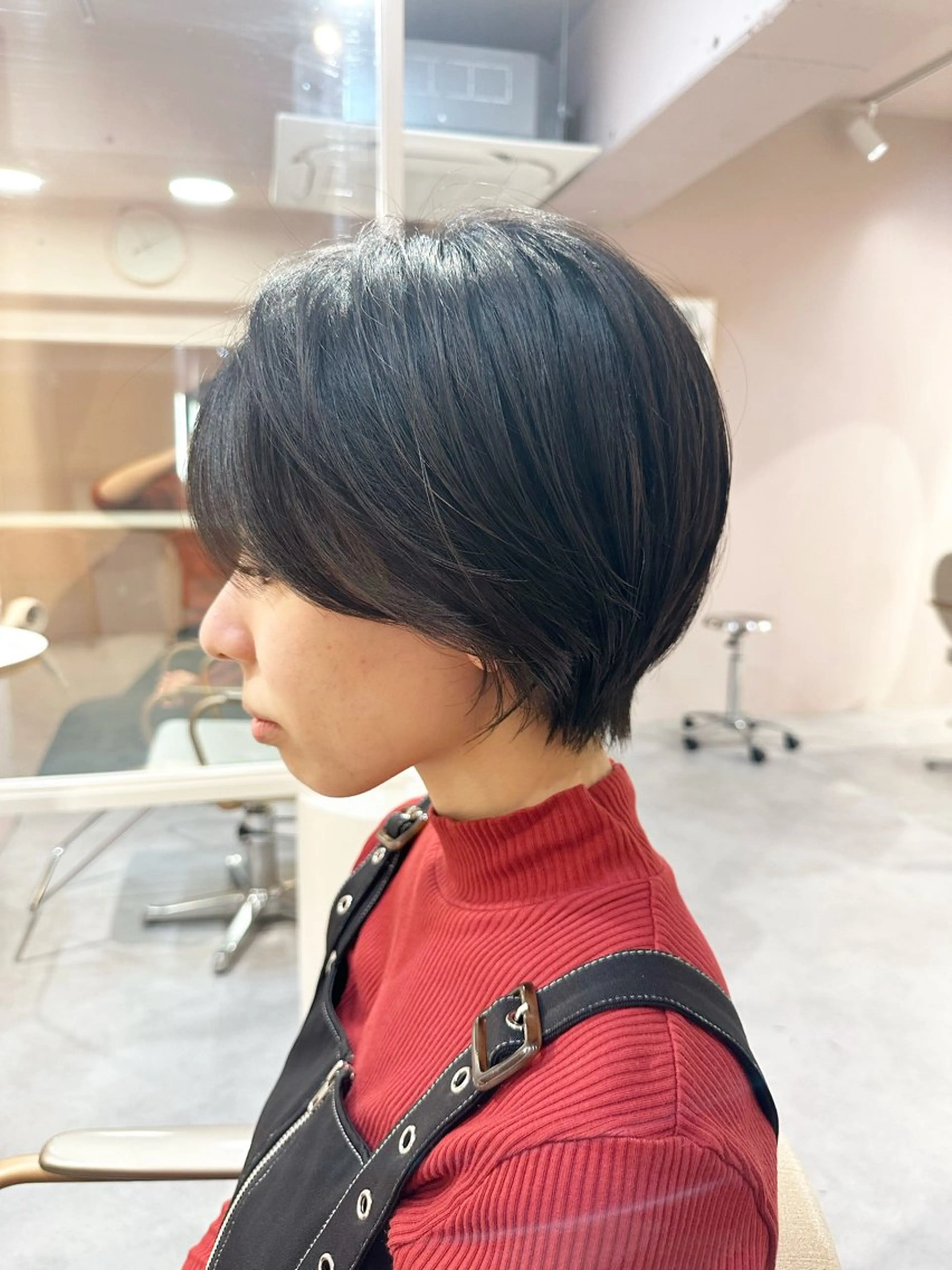 ショート ショート・ボブ 白髪ぼかし/まさひろのヘアスタイル