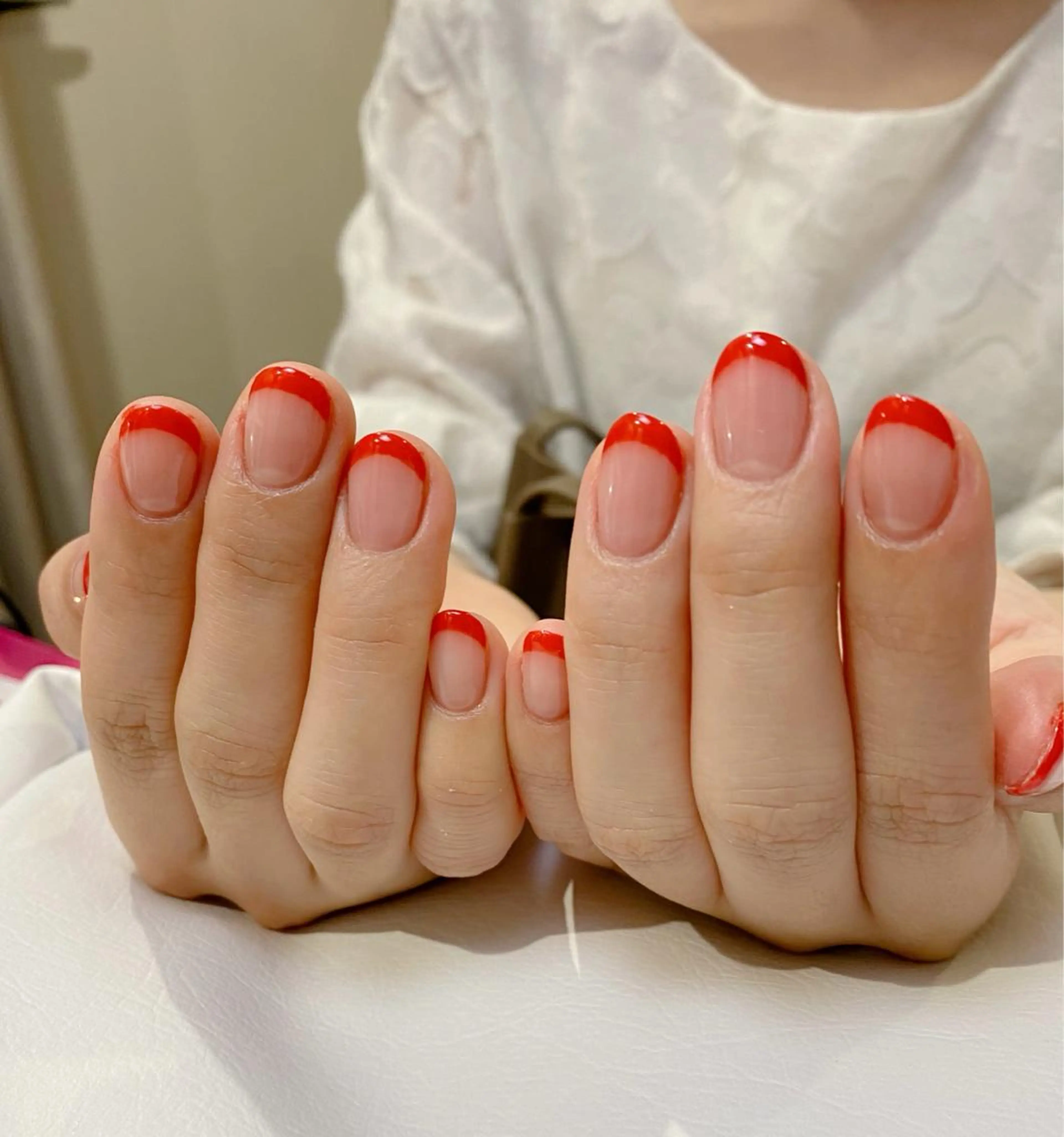 ネイル フレンチネイル Daria. nailのマツエク・マツパデザイン