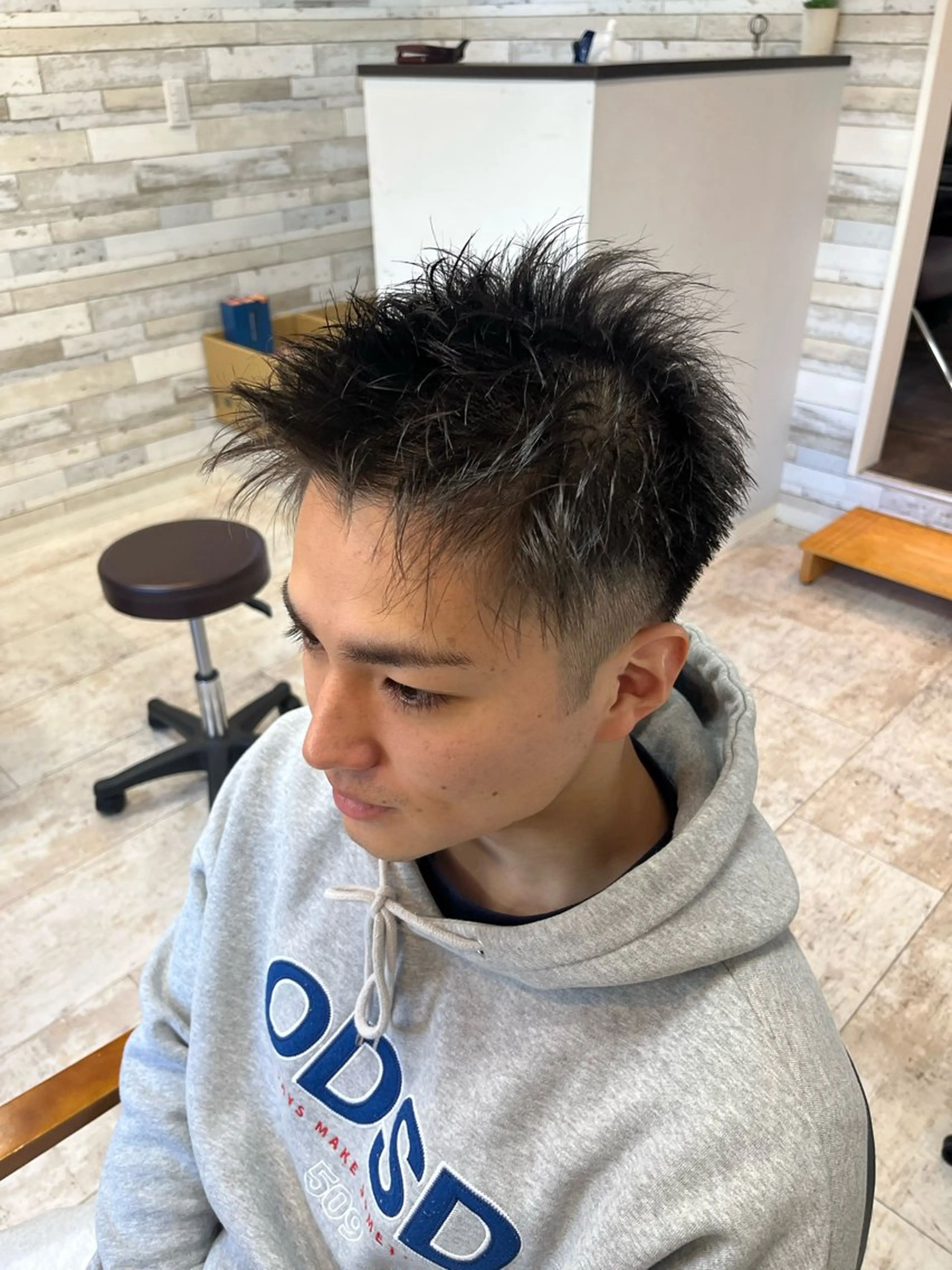 メンツカット【シャンプーマイクロバブル付き】の写真