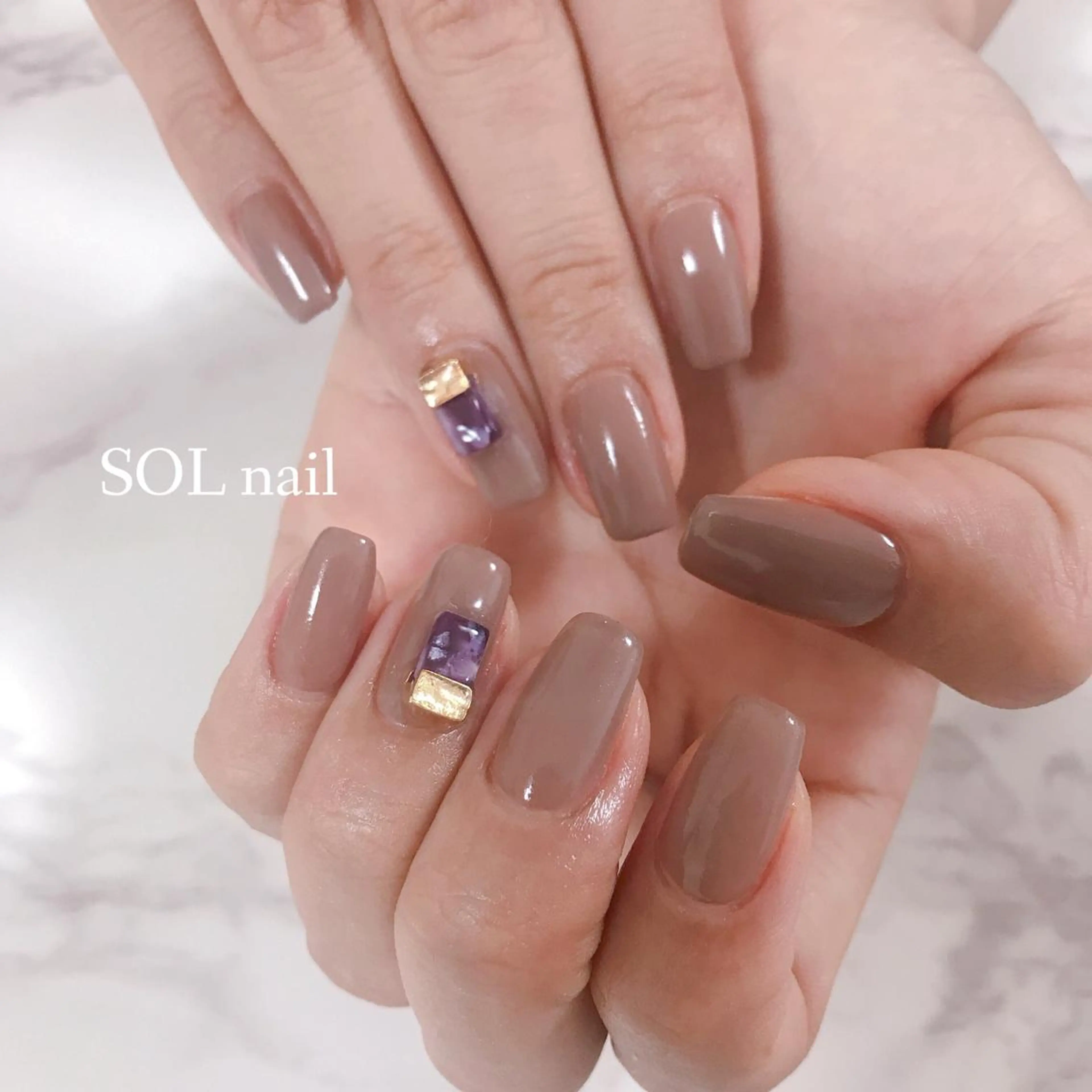 ネイル ハンドネイル SOL NAILのネイルデザイン