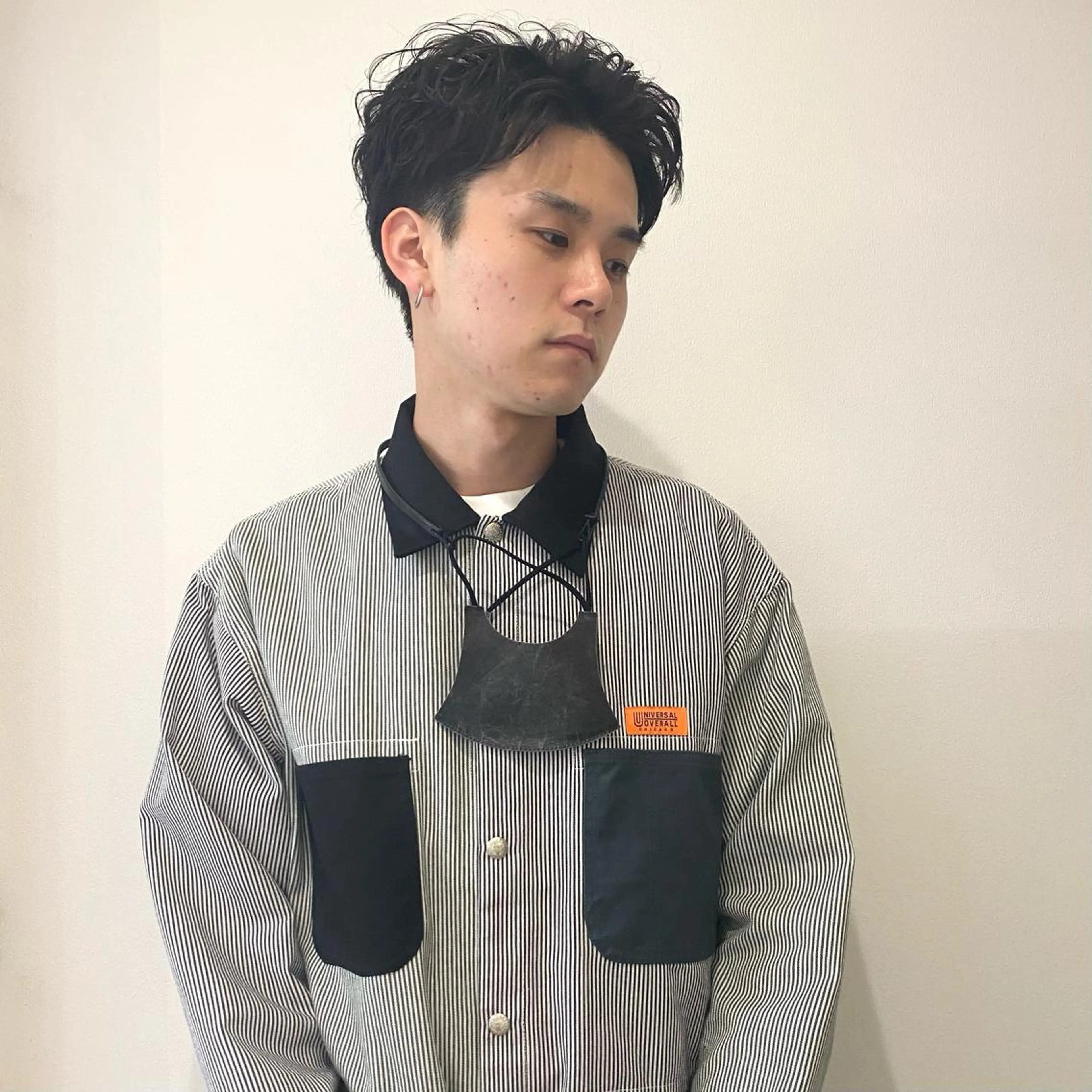 パーマ メンズ カット パーマ 永野 正芳のヘアスタイル