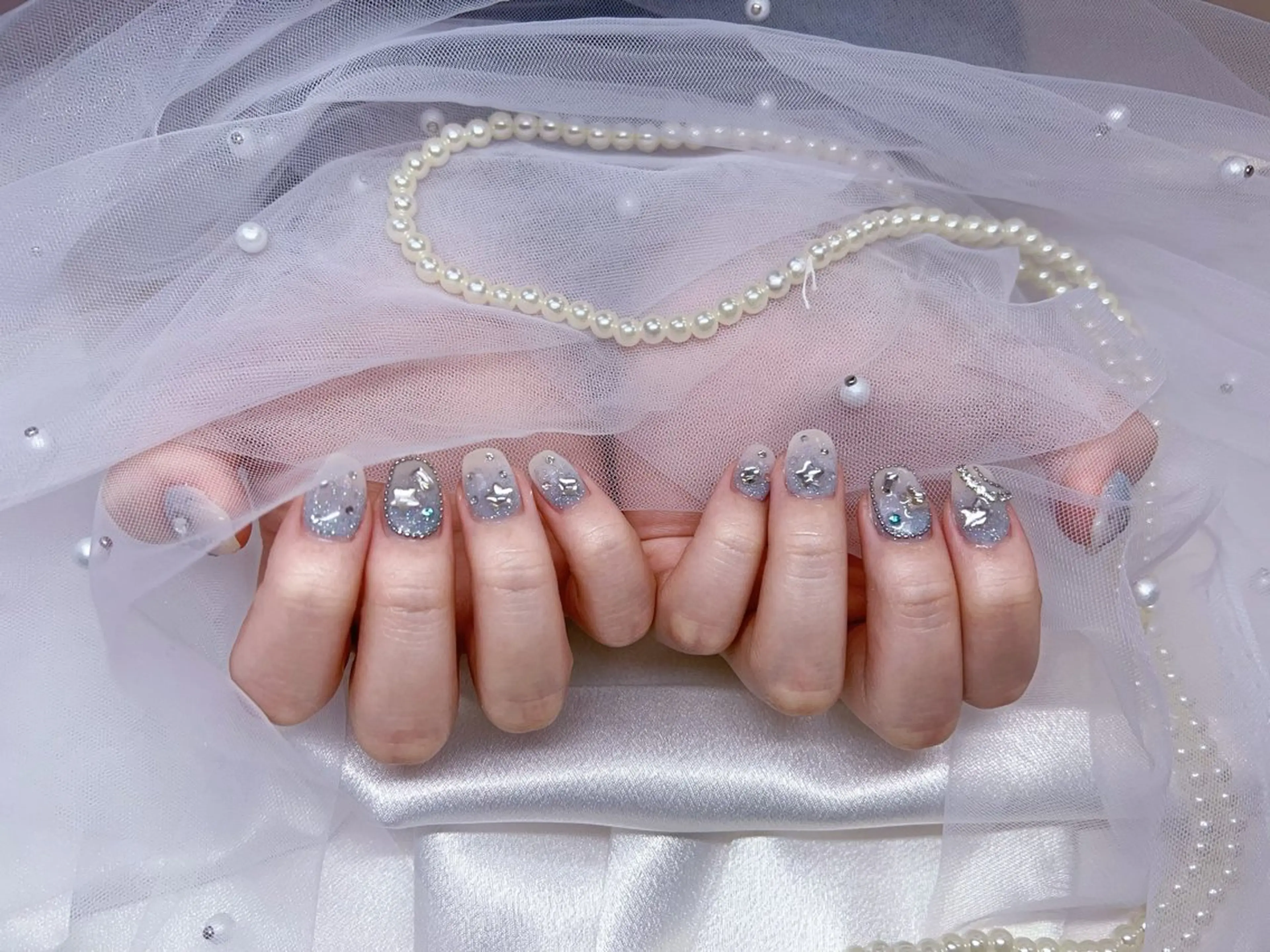 ネイル ハンドネイル ハンドケア 💜MIYA nail川崎店のネイルデザイン