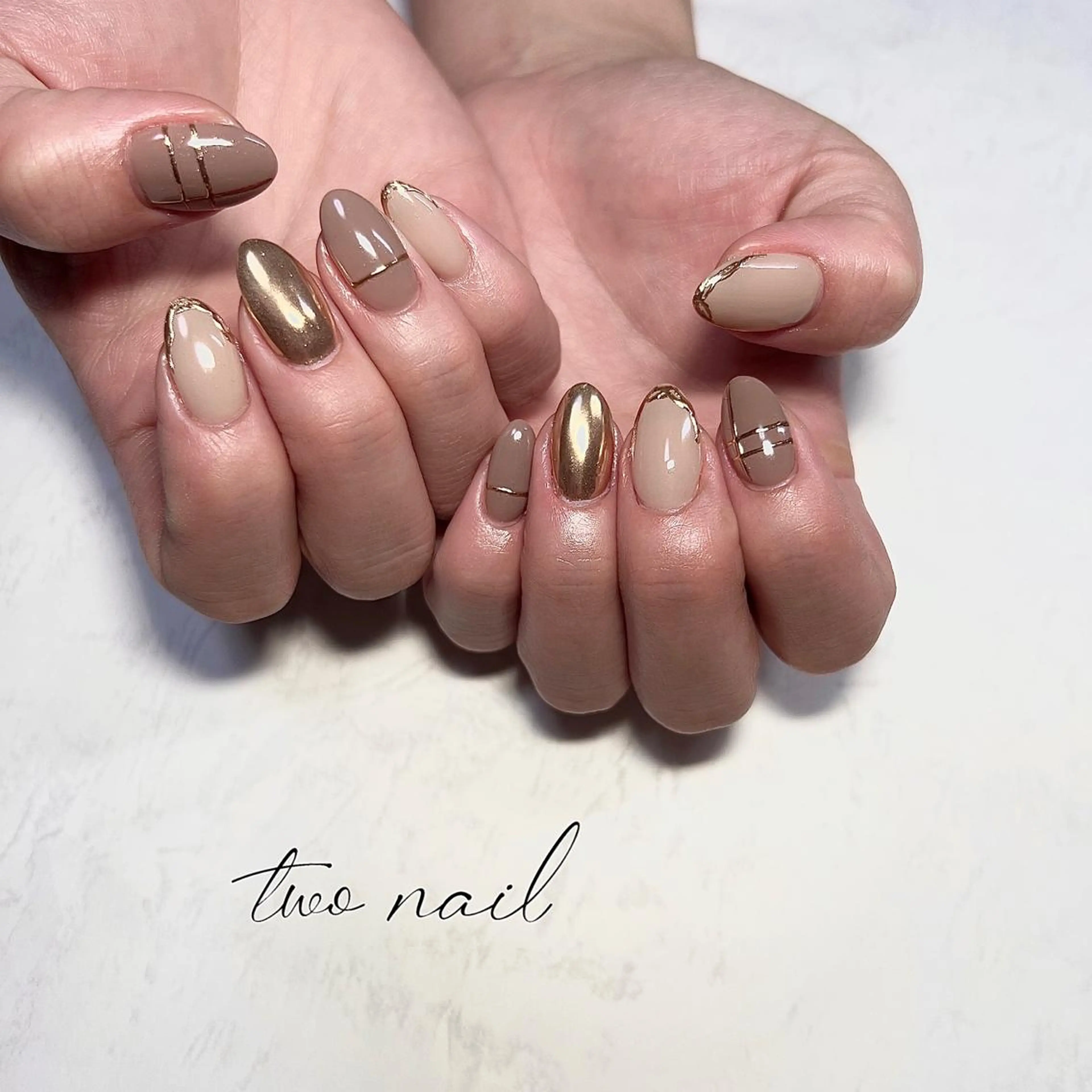 ネイル アートネイル フットネイル ハート ニュアンスネイル ホワイト two nailのネイルデザイン