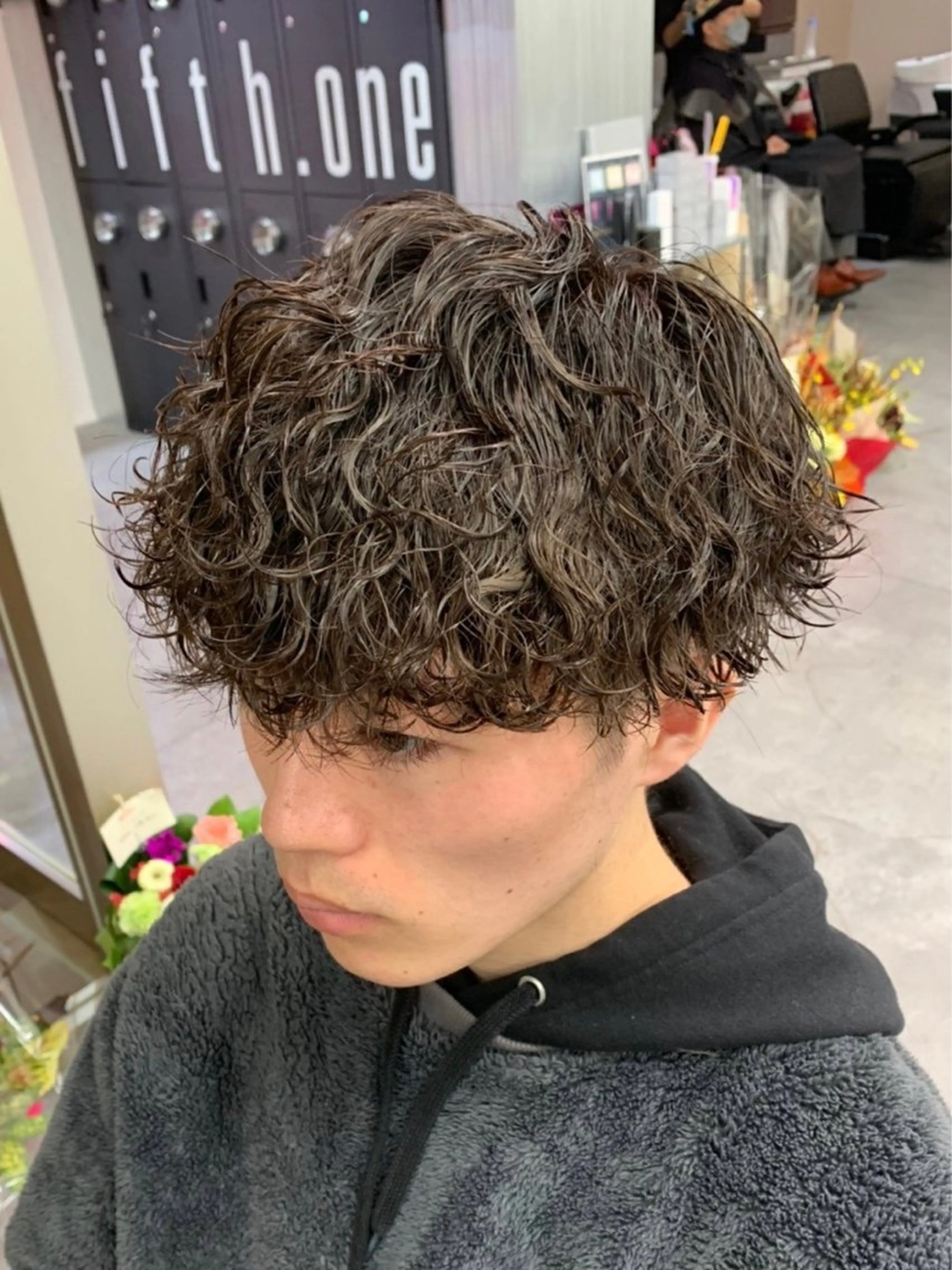 パーマ メンズ カット パーマ サロンジオ国分寺所属・メンズ似合わせ職人 🌈SYUのヘアスタイル