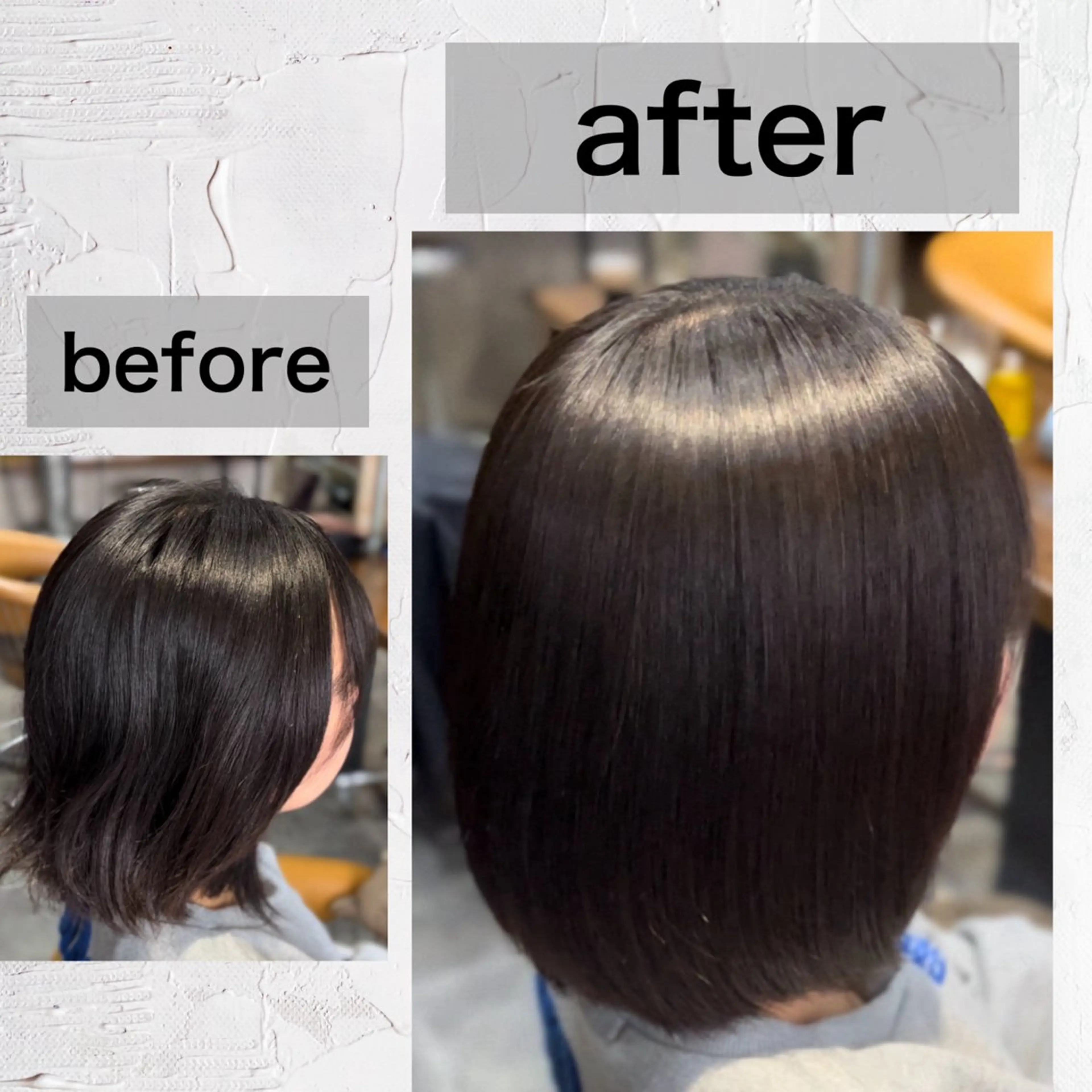 ミディアム 縮毛矯正 🩵MAMI🩵 【enx鶴ヶ峰店】のヘアスタイル