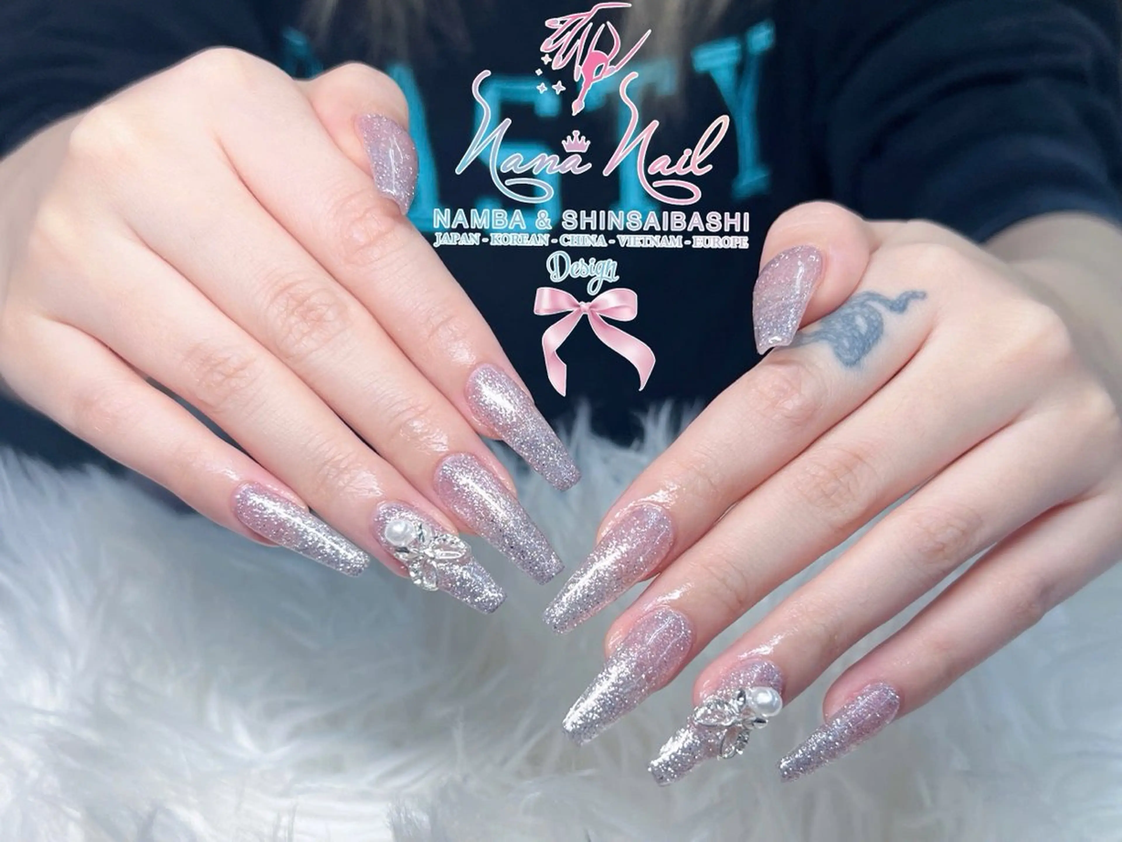 ネイル チークネイル 桜ネイル フラッシュネイル フットネイル ジェルネイル リナネイル 長堀橋店／東心斎橋店のネイルデザイン