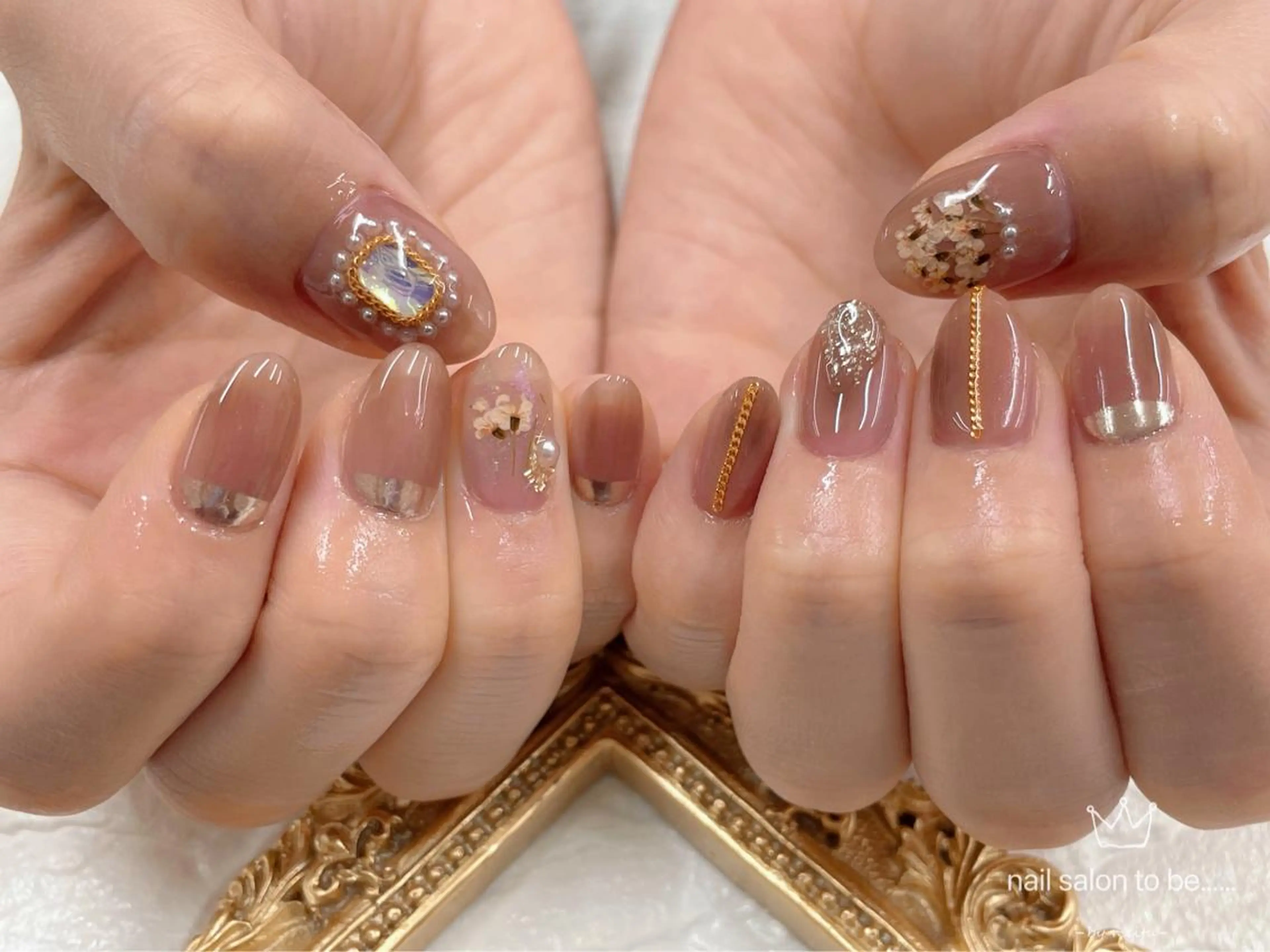 ネイル ハンドネイル ハンドケア Nail Salon To Beのネイルデザイン