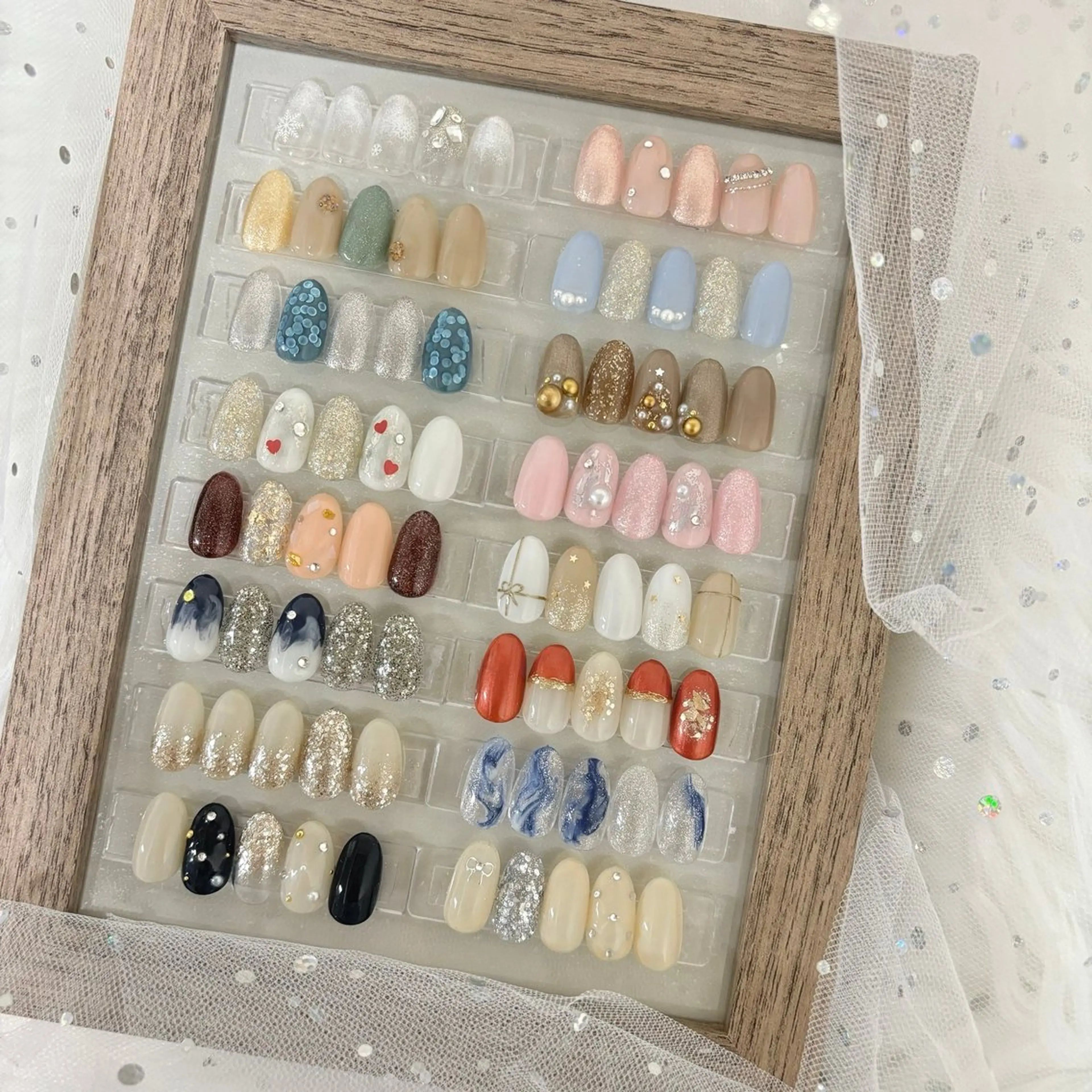 ネイル 冬ネイル DigNail Moeのネイルデザイン