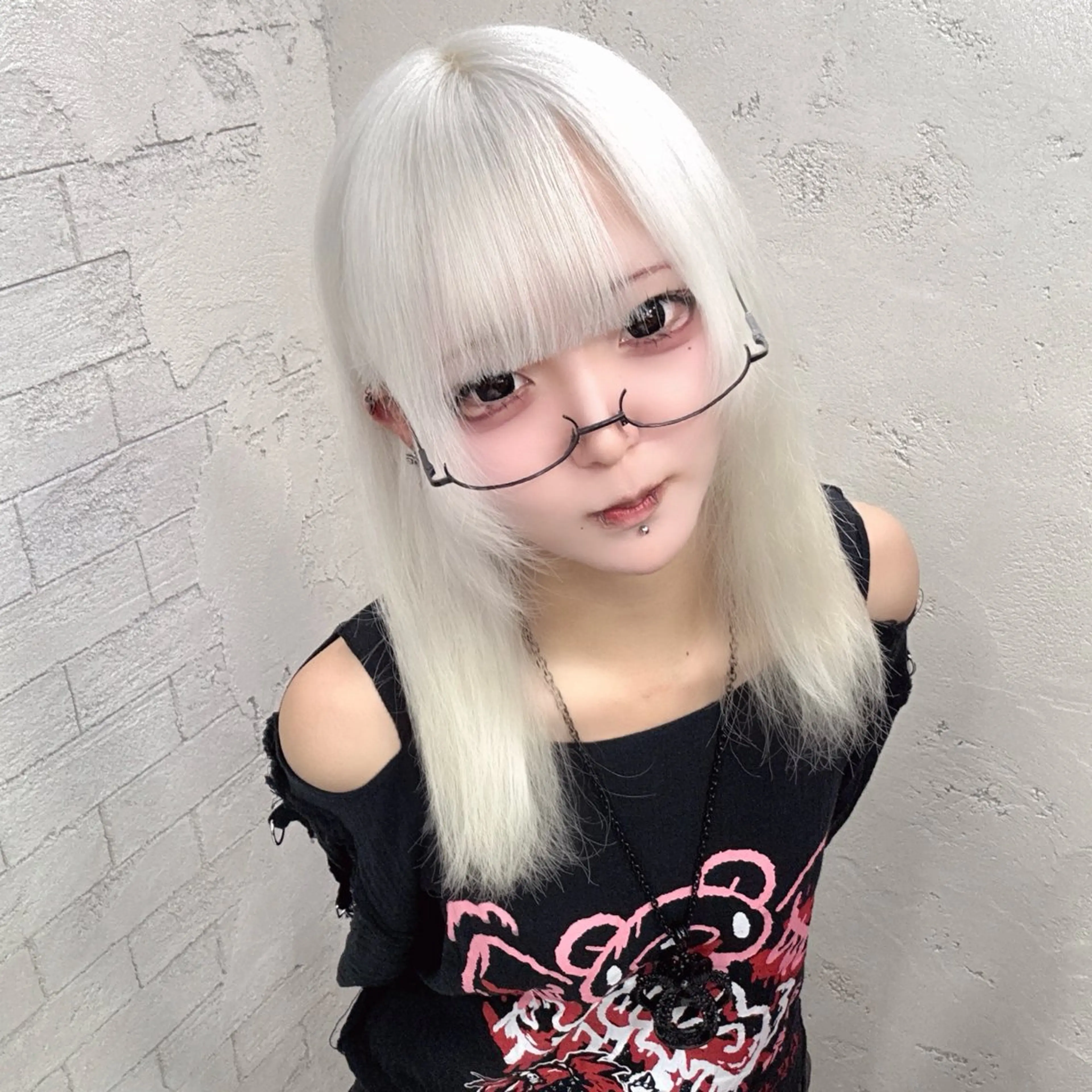 セミロング カラー ヘアカラー カラーモデル 募集💜SHIN💜のヘアスタイル