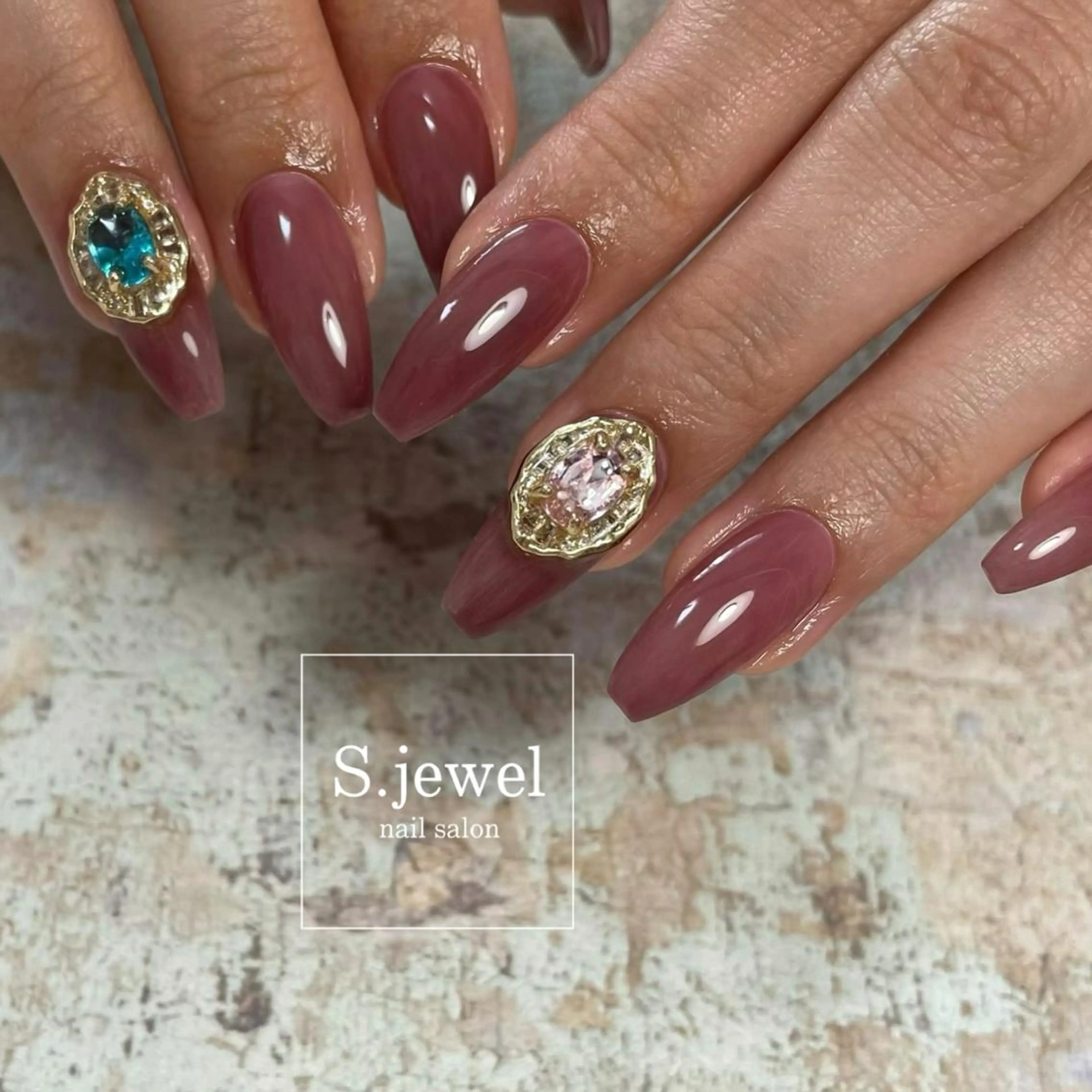 ネイル S♡JEWEL所属・S. JEWELのネイルデザイン