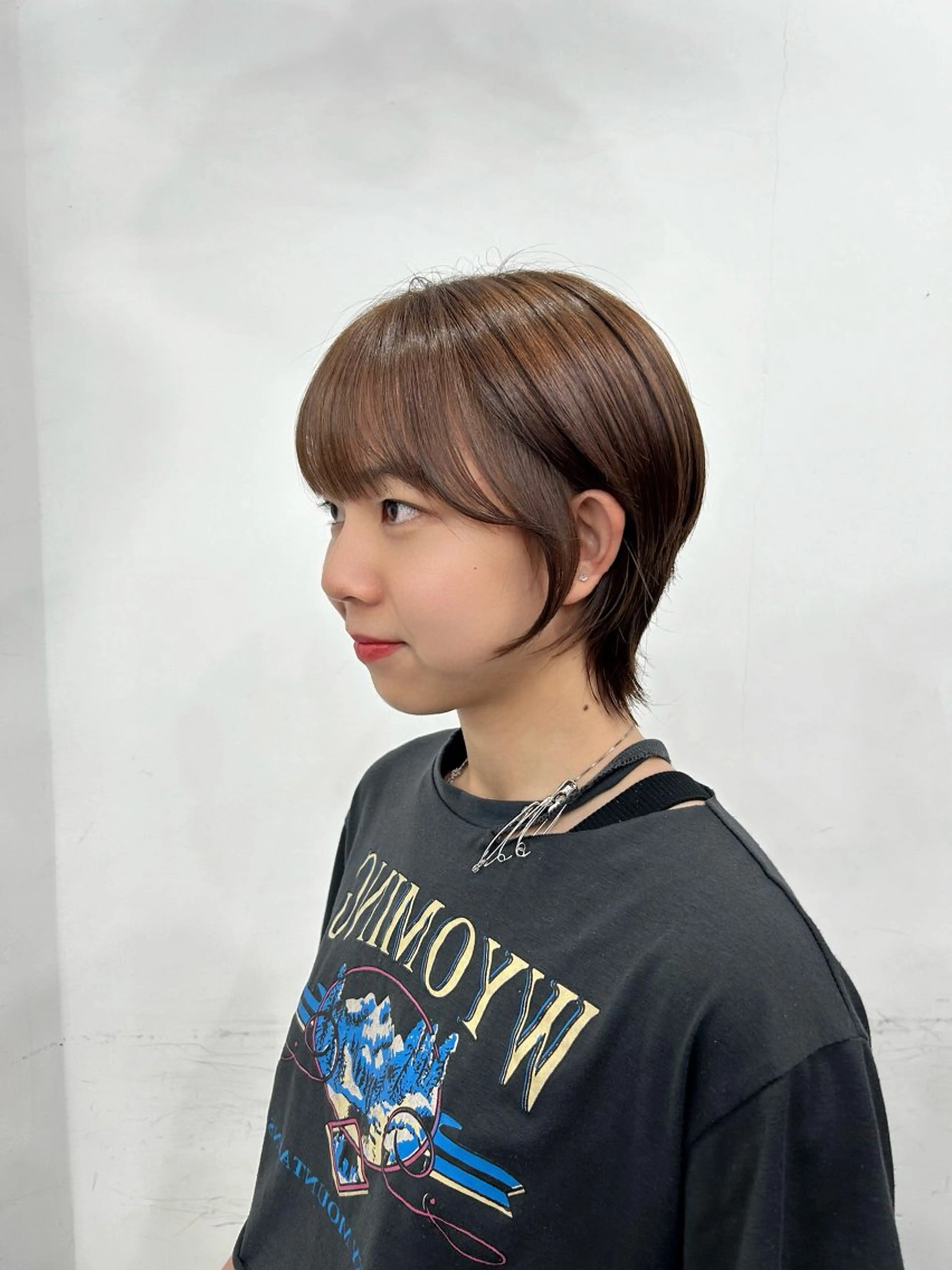 ショート ショートヘア Morimoto Laryaのヘアスタイル