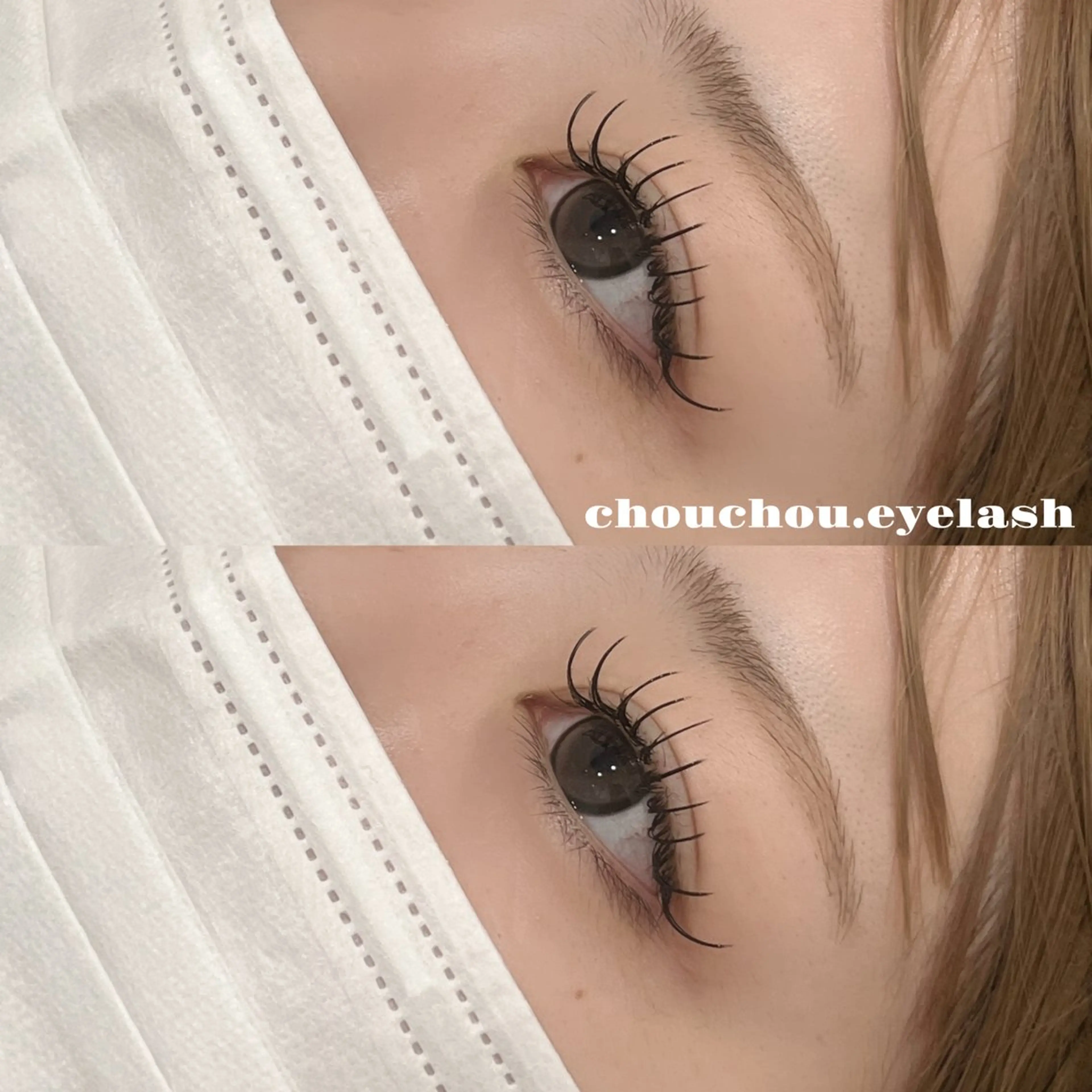 【初めてのご来店の方】💎もち抜群✨フラットラッシュ160本まで💎オフ＆コーティング付き♡の写真