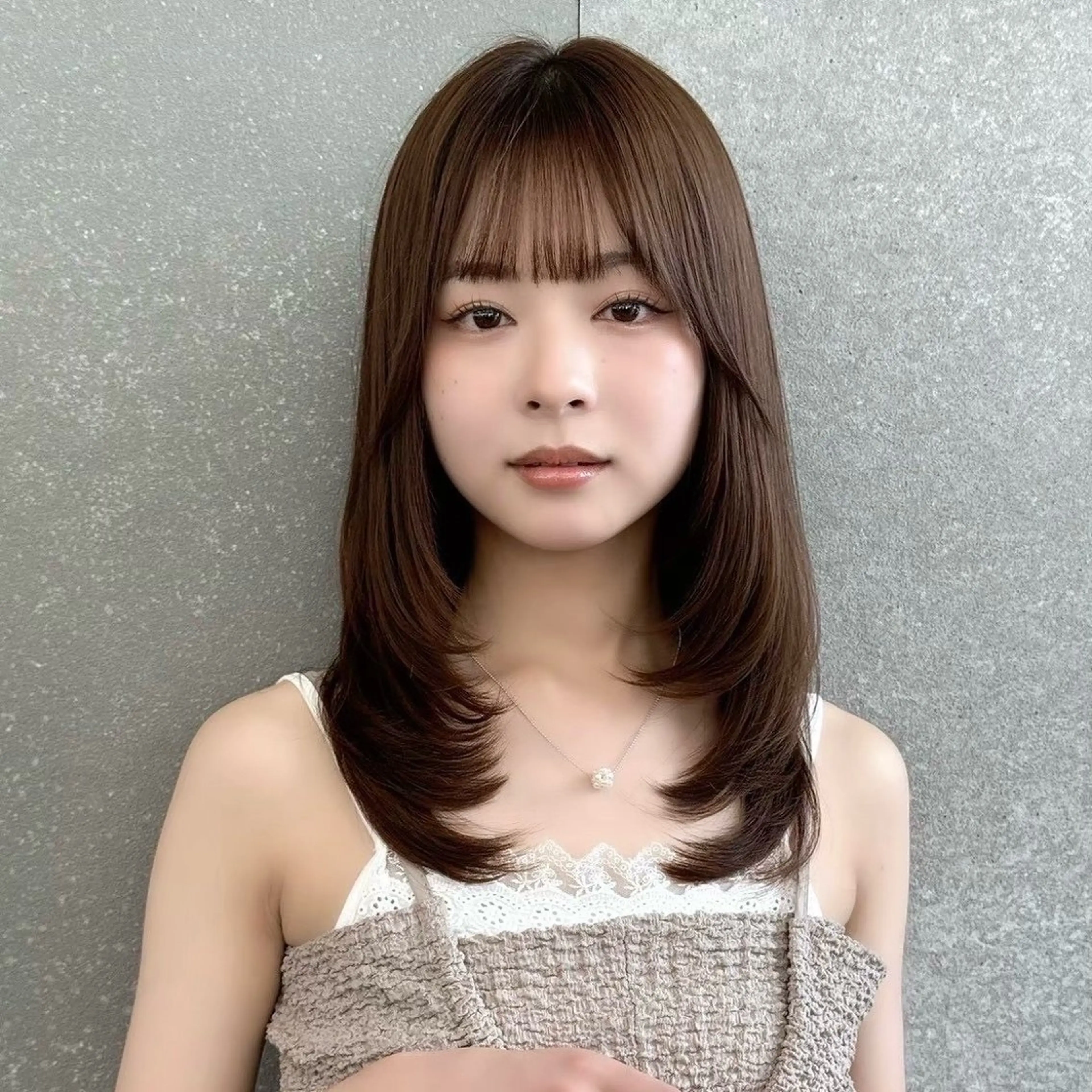 セミロング Lond un Maison.所属・レイヤー/似合わせ/ 🌈チャン🌈のヘアスタイル