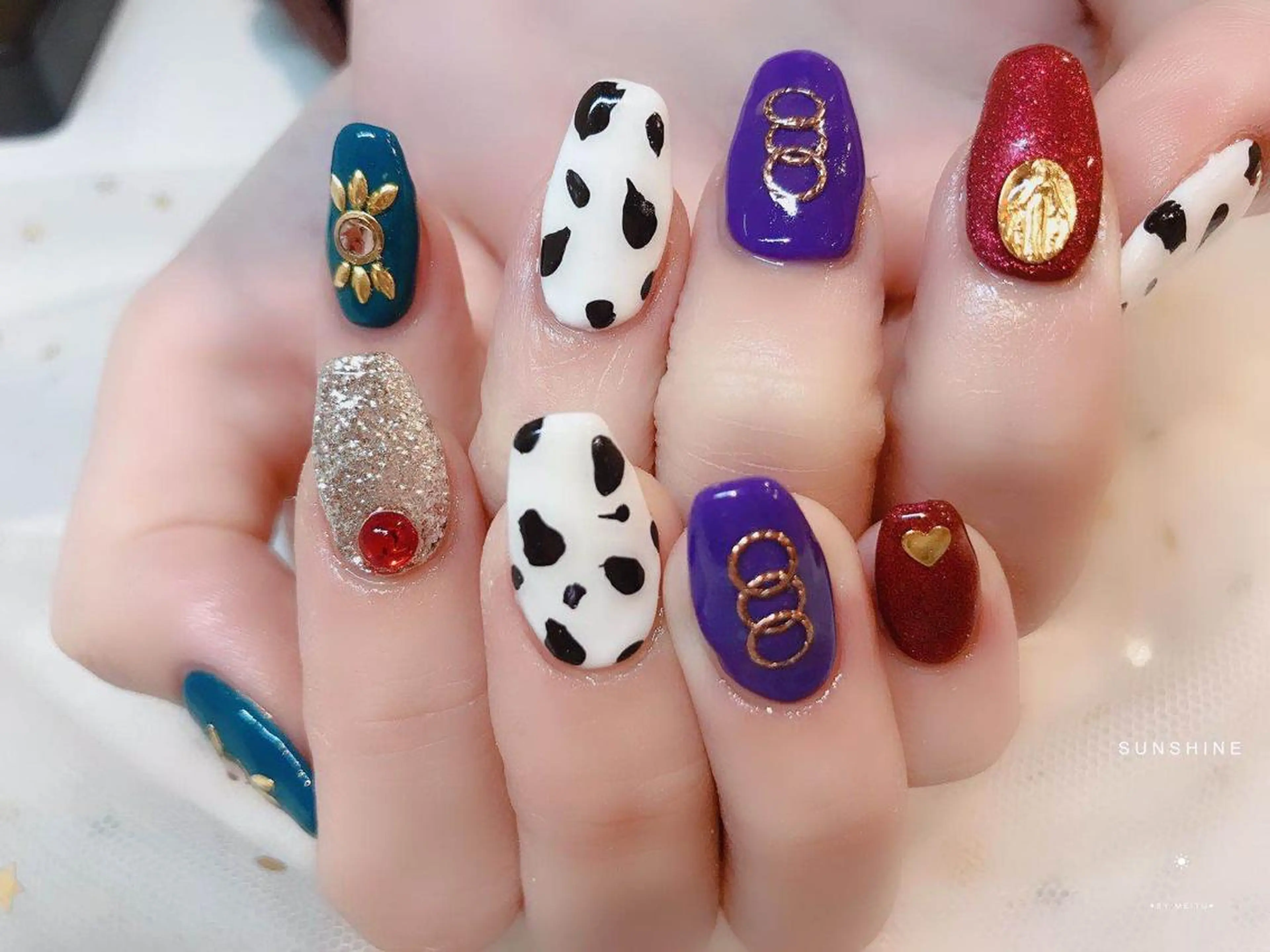 ネイル 長さだし専門店 M2　rikaのネイルデザイン