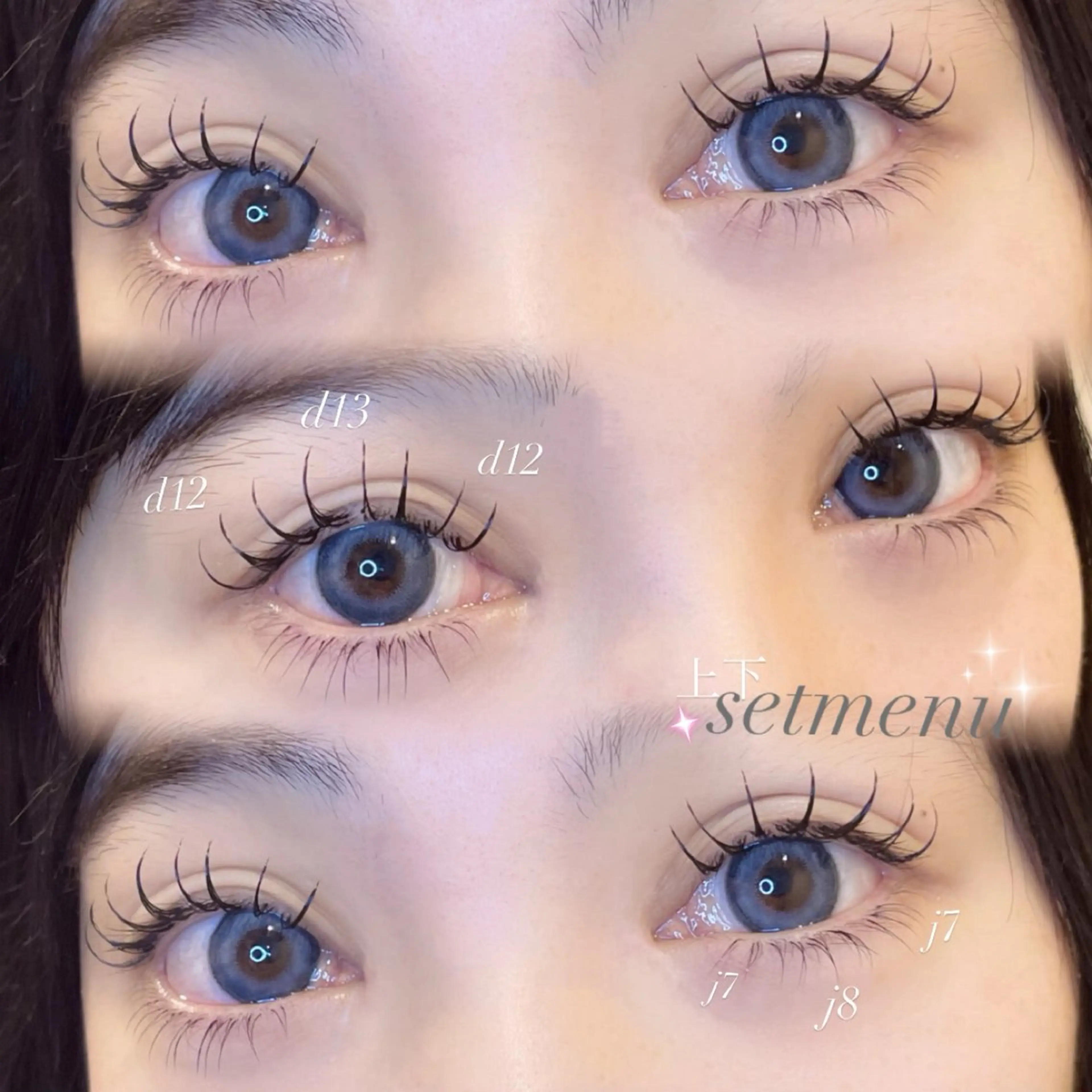 マツエク・マツパ Mell Yuuna ♡パリエク /束感のマツエク・マツパデザイン