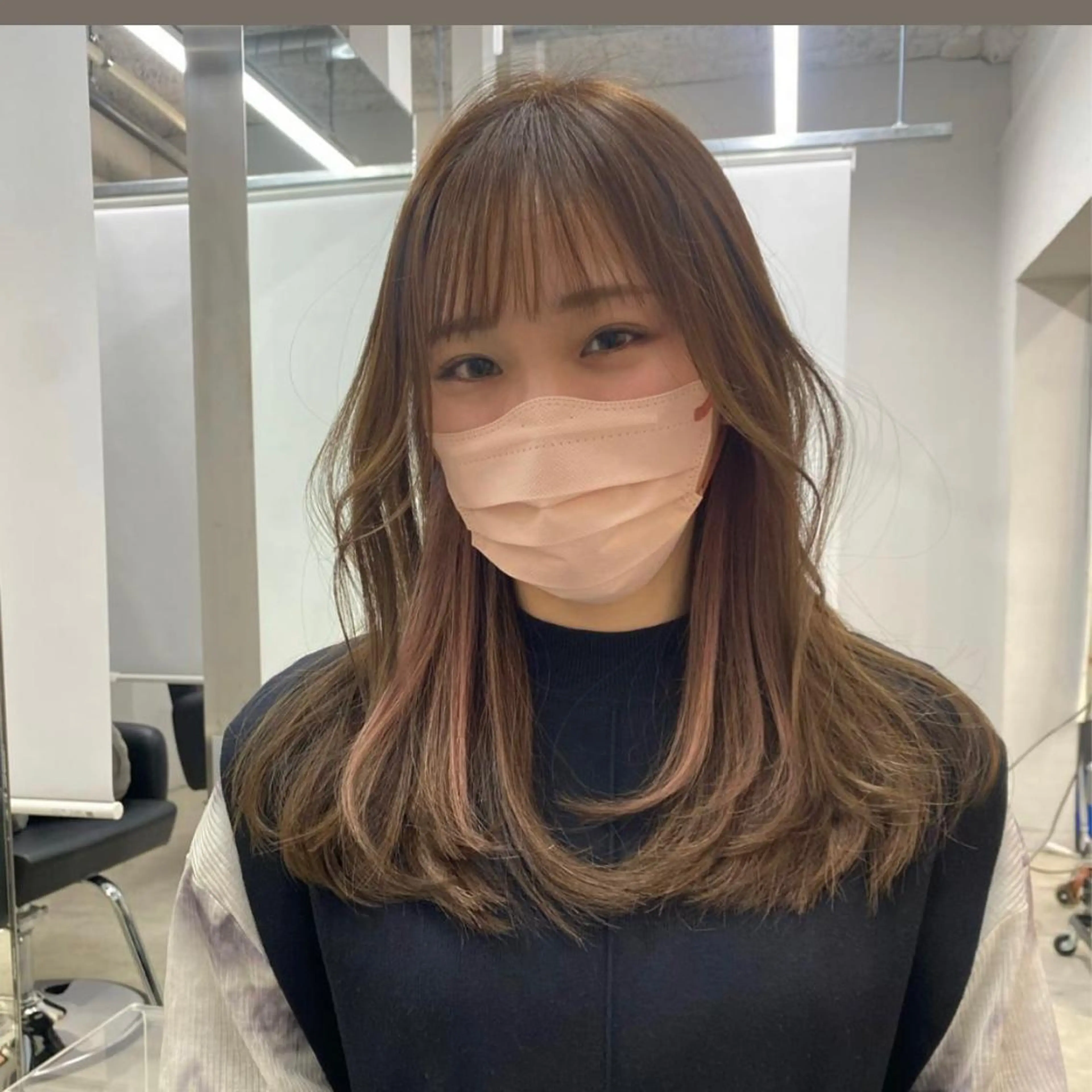 セミロング カラー パーマ ヘアアレンジ メンズ キッズ ネイル マツエク・マツパ アイブロウ メンズバレイヤージュ メンズブリーチ フェードカット メンズハイライト メンズハイトーン ヘアカラー トリートメント 髪質改善🇰🇷 レイヤーカット/梅田のヘアスタイル