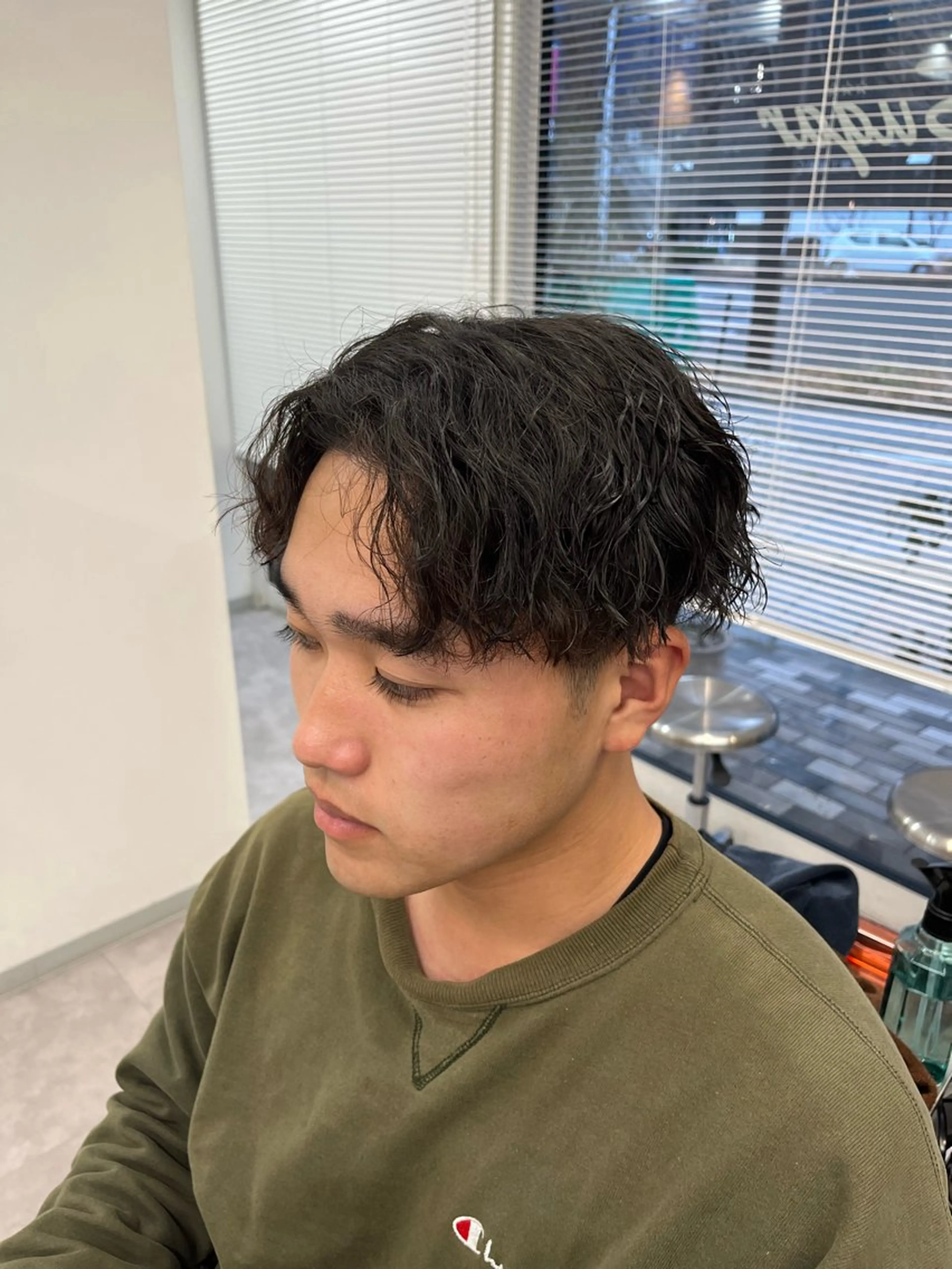 パーマ メンズ ✂️0円モデル募集中 ❣️坂本詩穂🌟彡のヘアスタイル