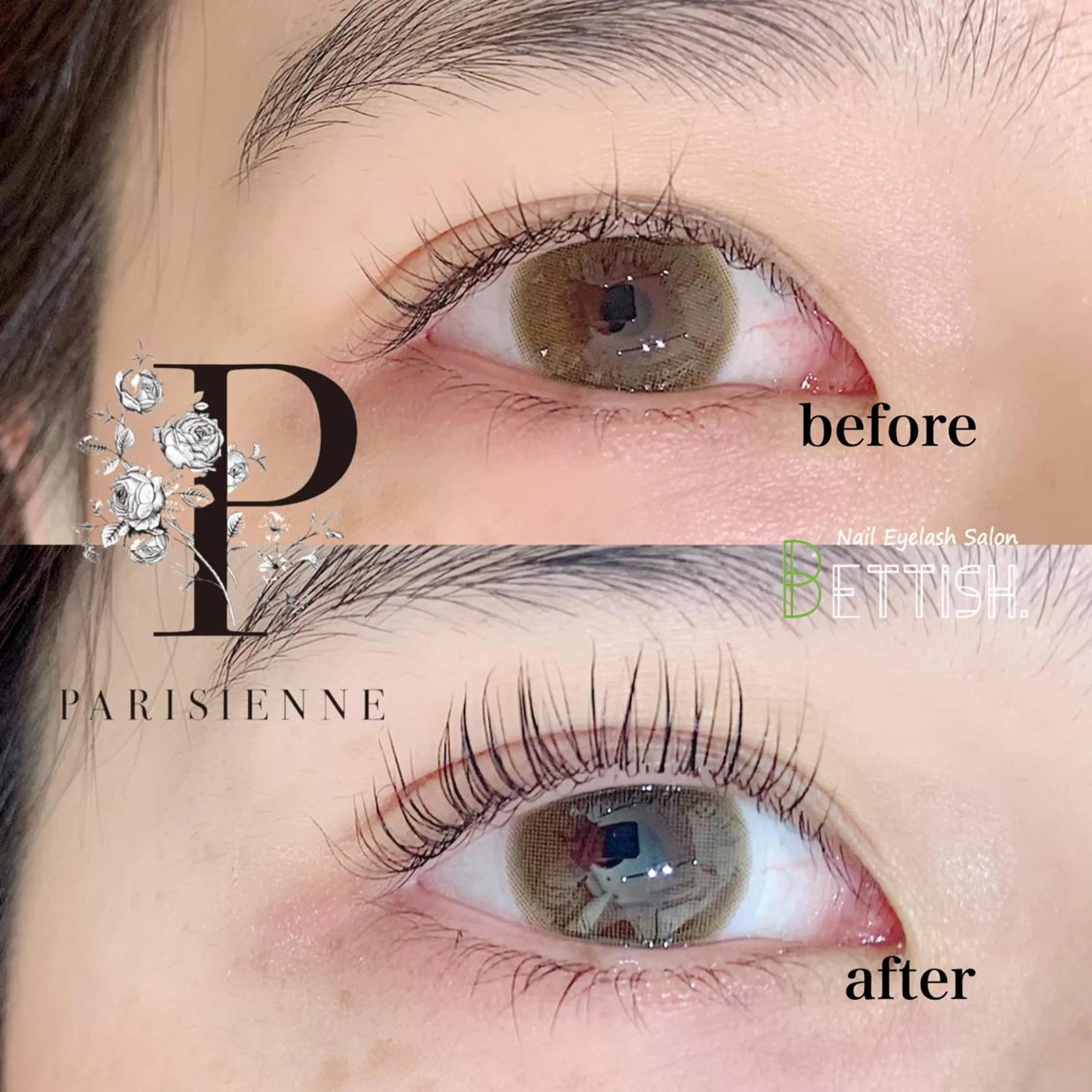 マツエク・マツパ マツパ BETTISH. HARUKA☺︎のマツエク・マツパデザイン