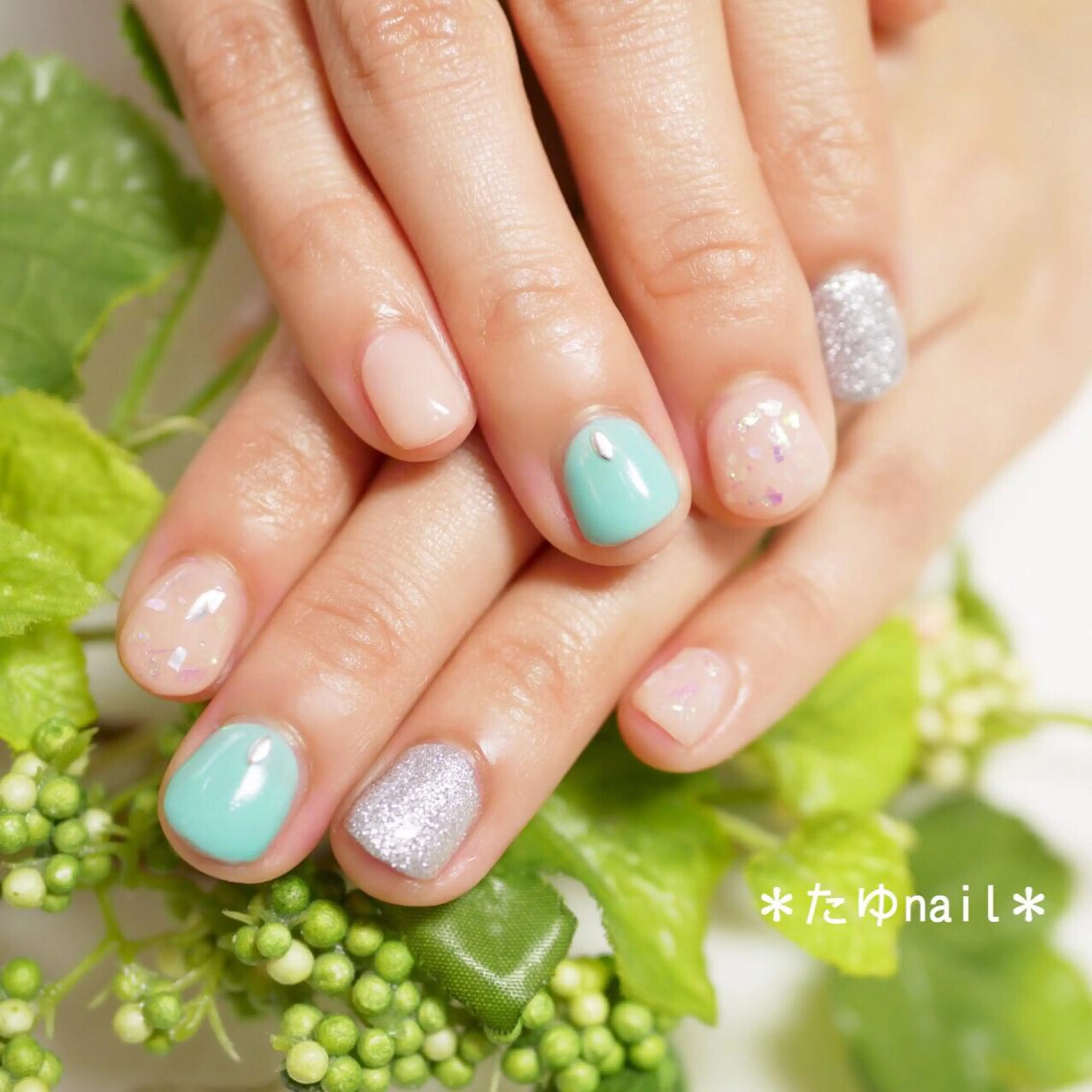 ネイル ネイルサロン・ネイルスクール　たゆnail所属・ネイルサロン 【たゆnail】のネイルデザイン