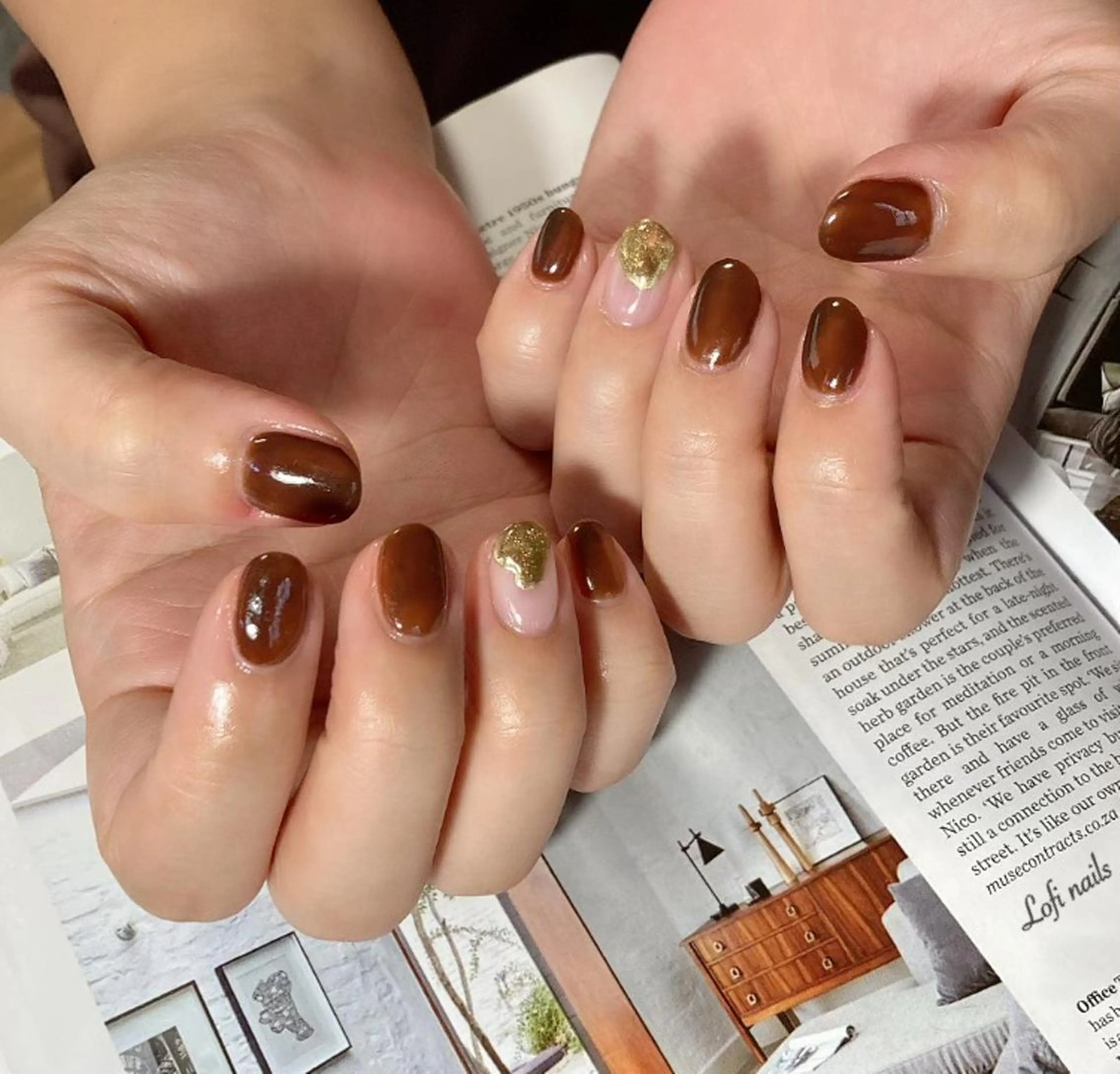 ショート ネイル Lofi nails ゆきこのネイルデザイン