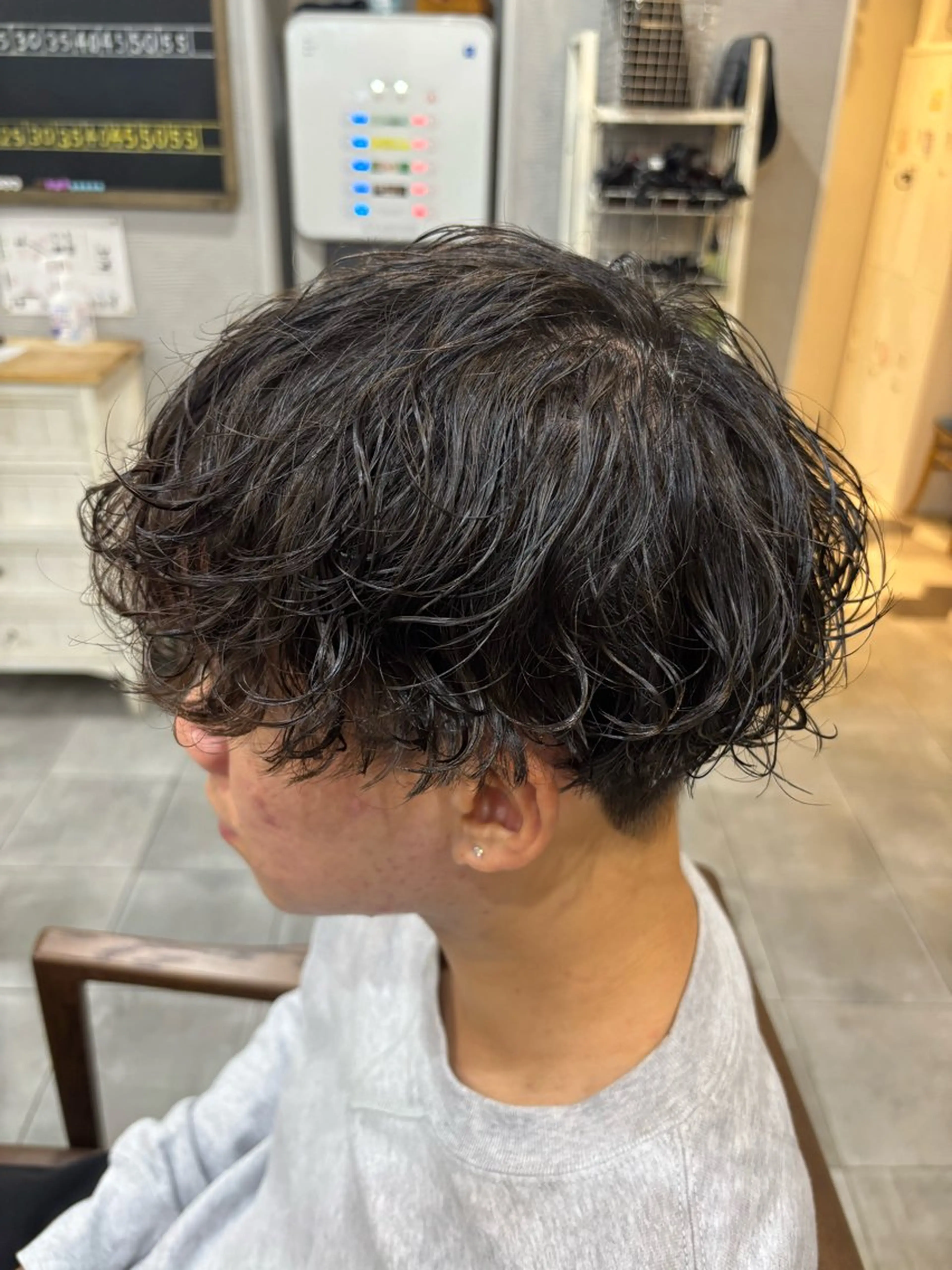 パーマ メンズ カット パーマ ❄️中野侑香❄️ ハイライト/ブリーチのヘアスタイル