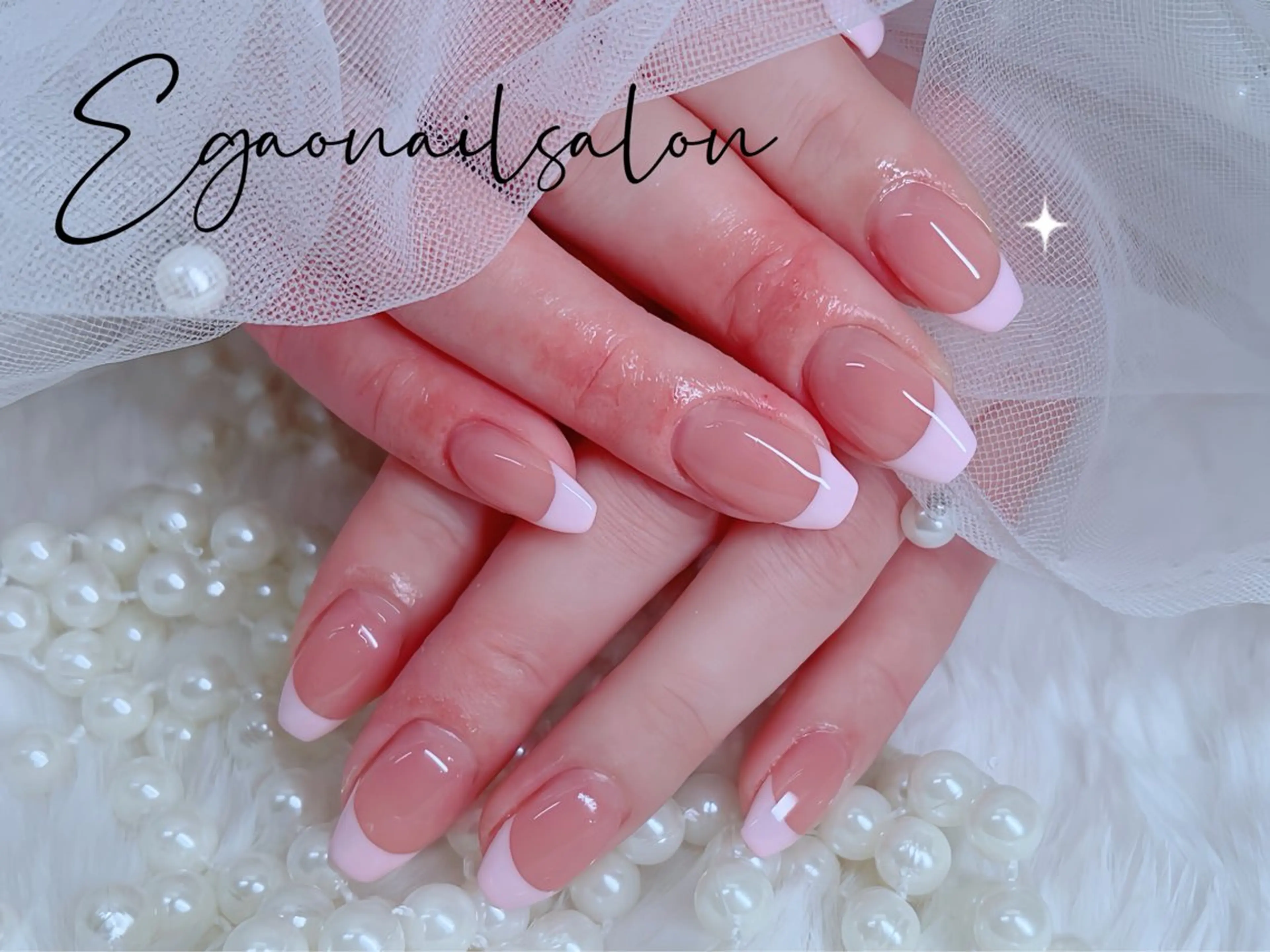 ネイル アートネイル フットネイル フレンチネイル ジェルネイル グラデーション ハンドネイル Egao Nail Salonのネイルデザイン