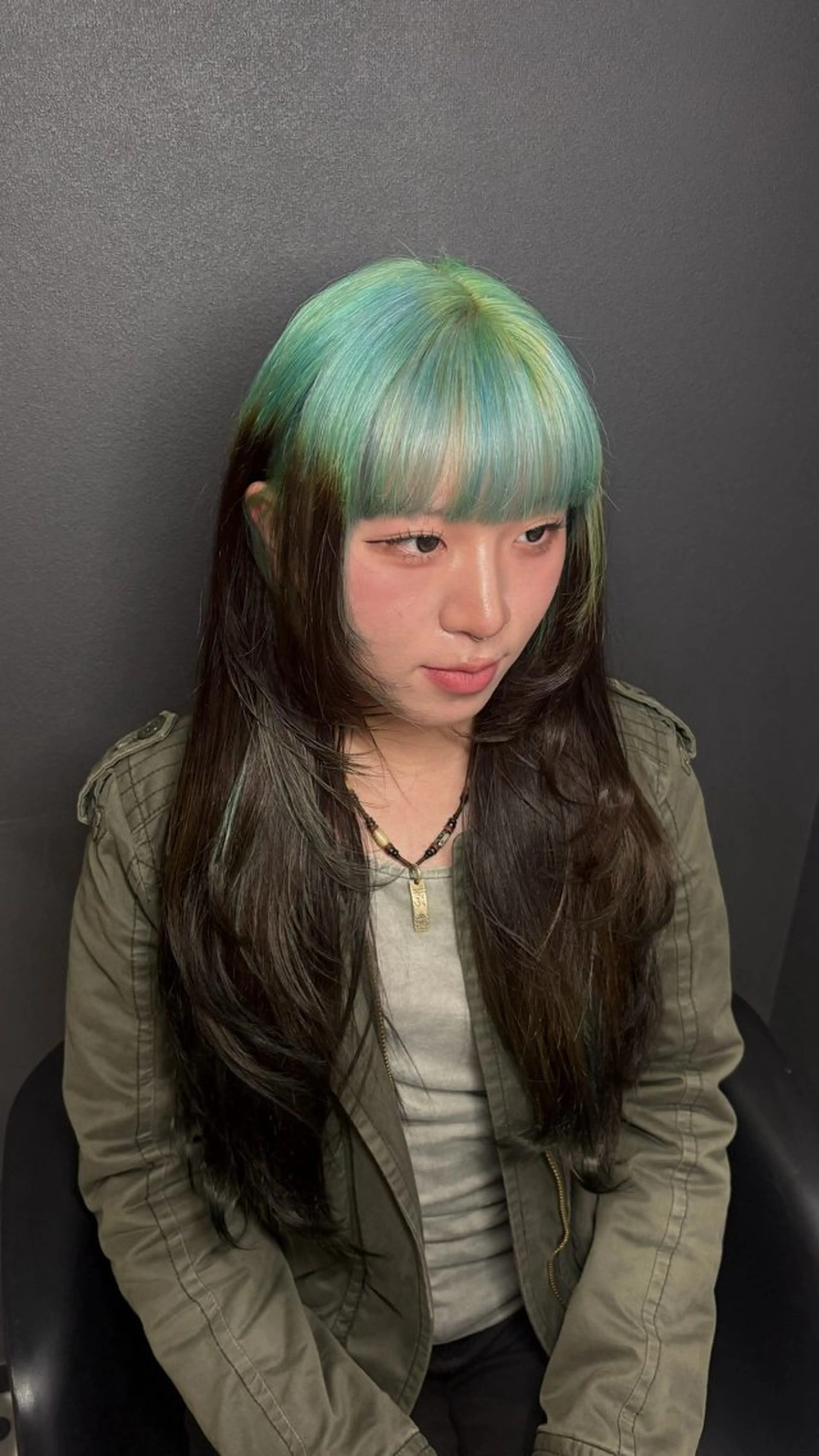 ロング カラー ヘアカラー デザインカラー/ハイ トーン/konomiのヘアスタイル