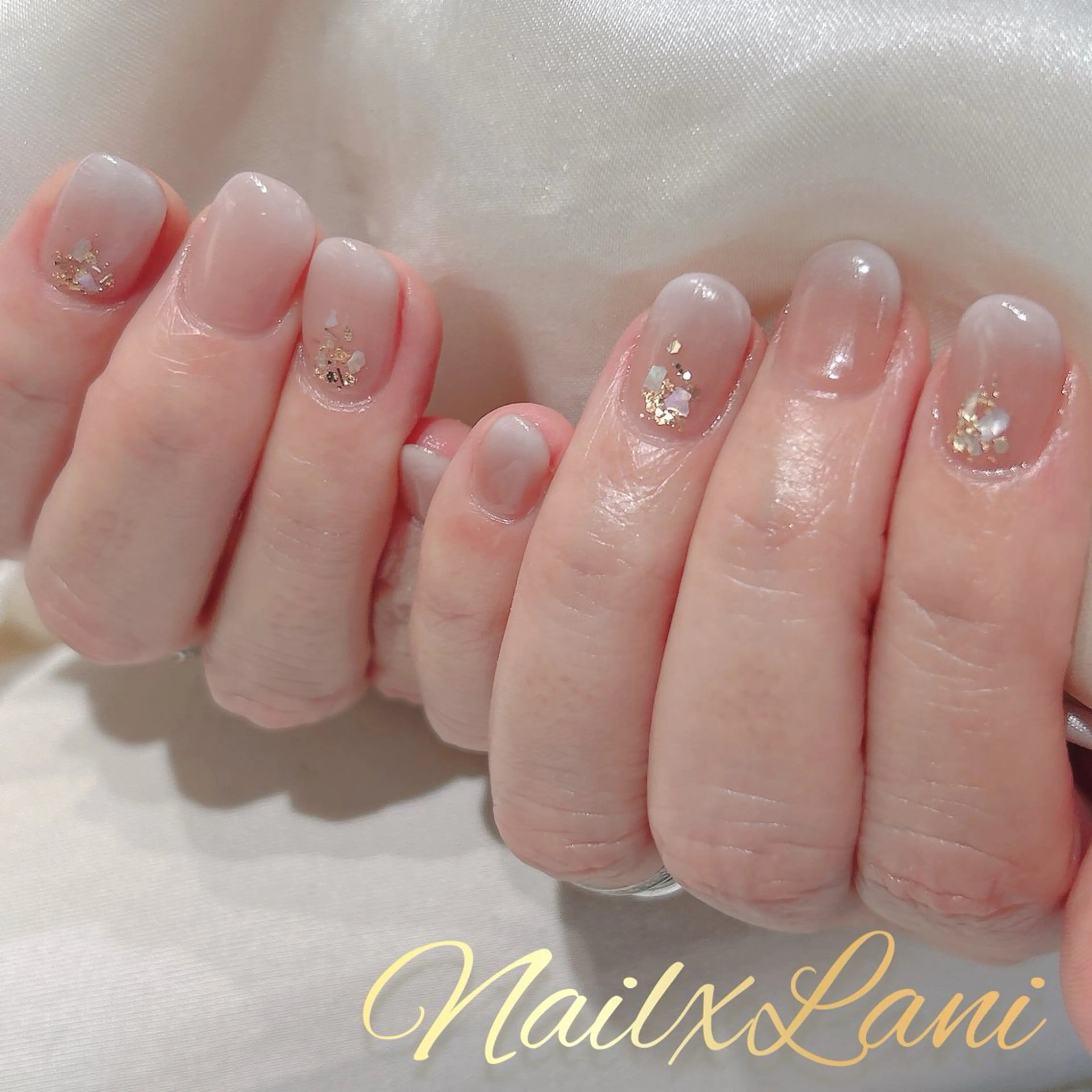 ネイル フットネイル ジェルネイル マグネットネイル パラジェル ハンドネイル Nail×Lani 深爪矯正対応◎のネイルデザイン