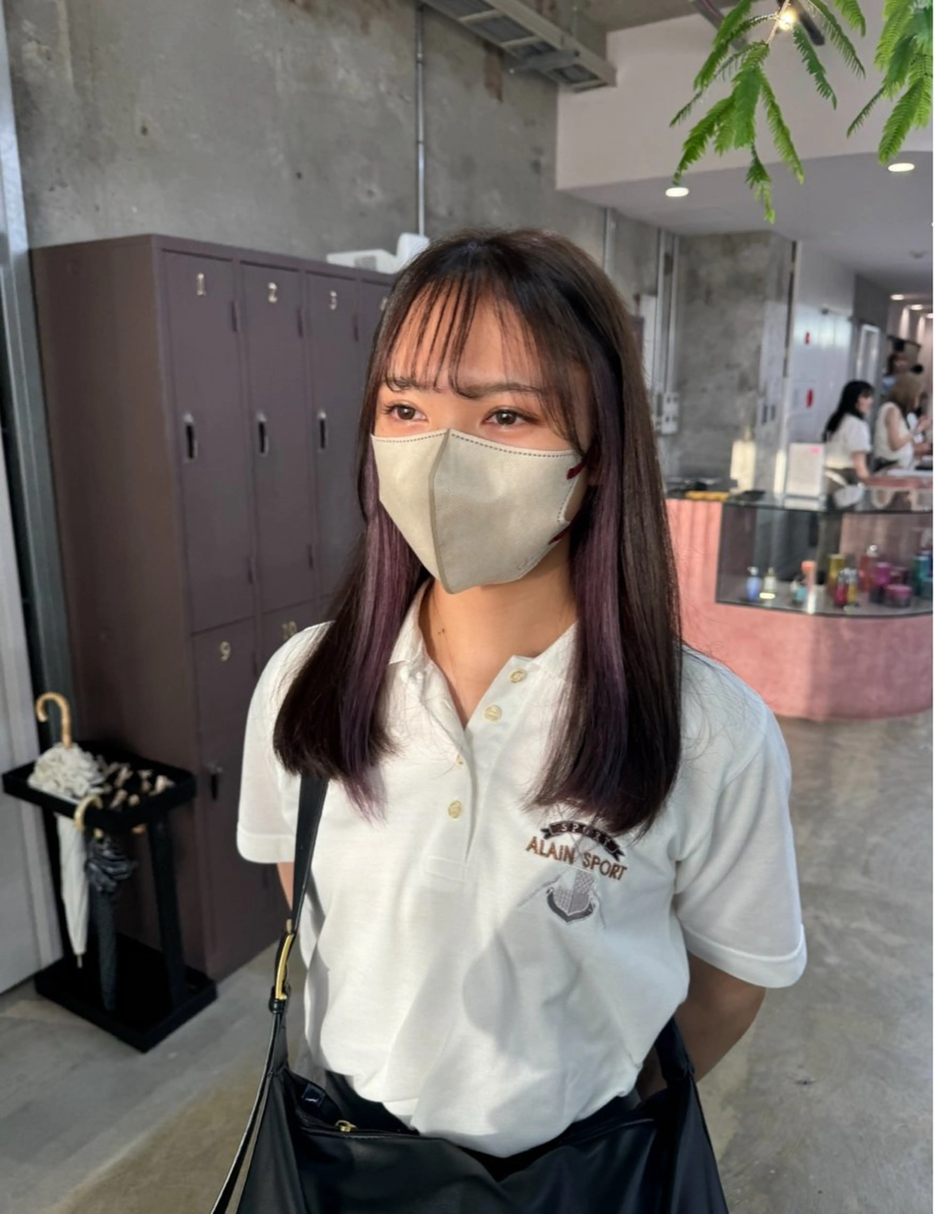 カラー 森田遥奈/透明感カラ ー/似合わせカットのヘアスタイル