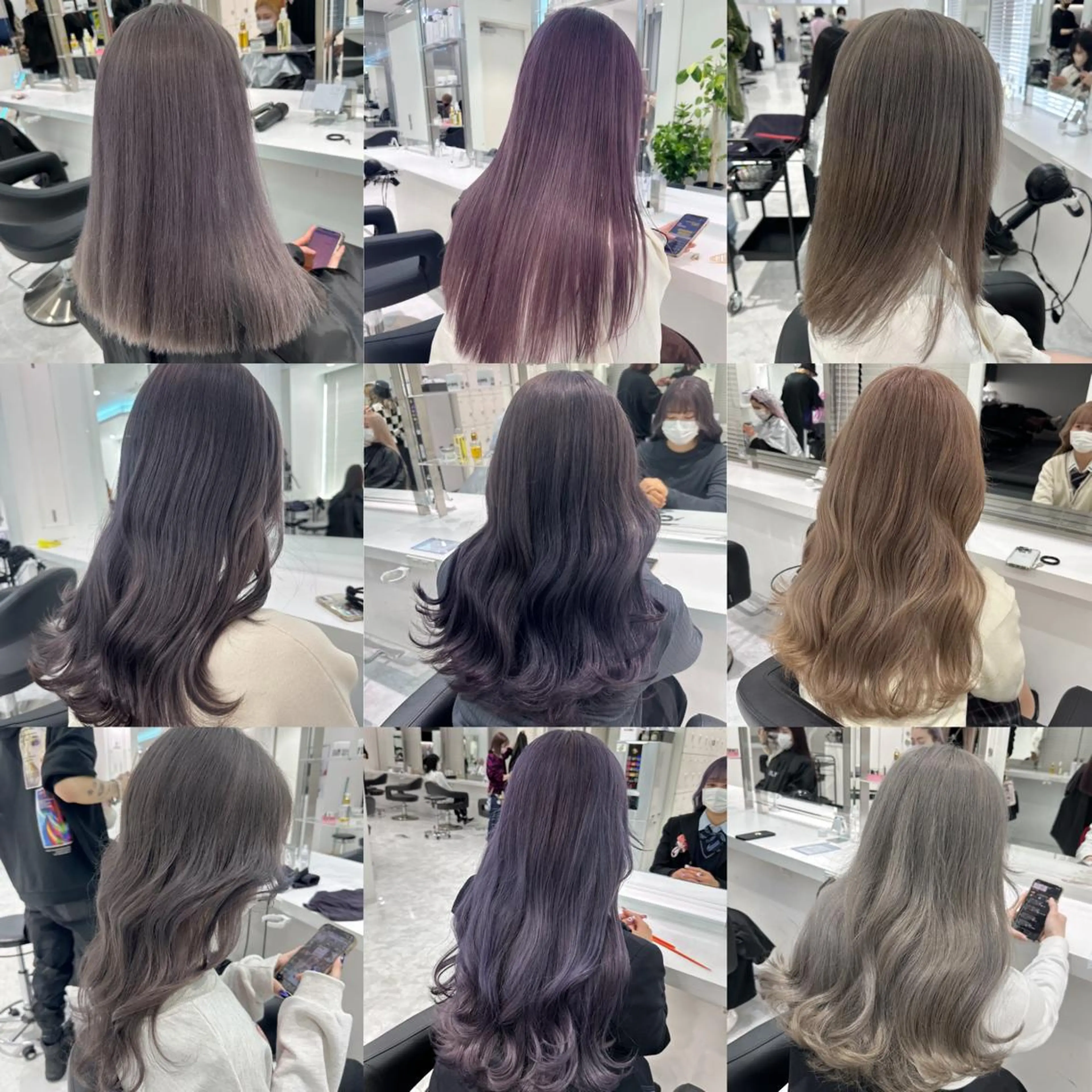 ミディアム カラー ヘアカラー トリートメント ♡上品韓国髪♡ブラ ウン/SAYATOのヘアスタイル