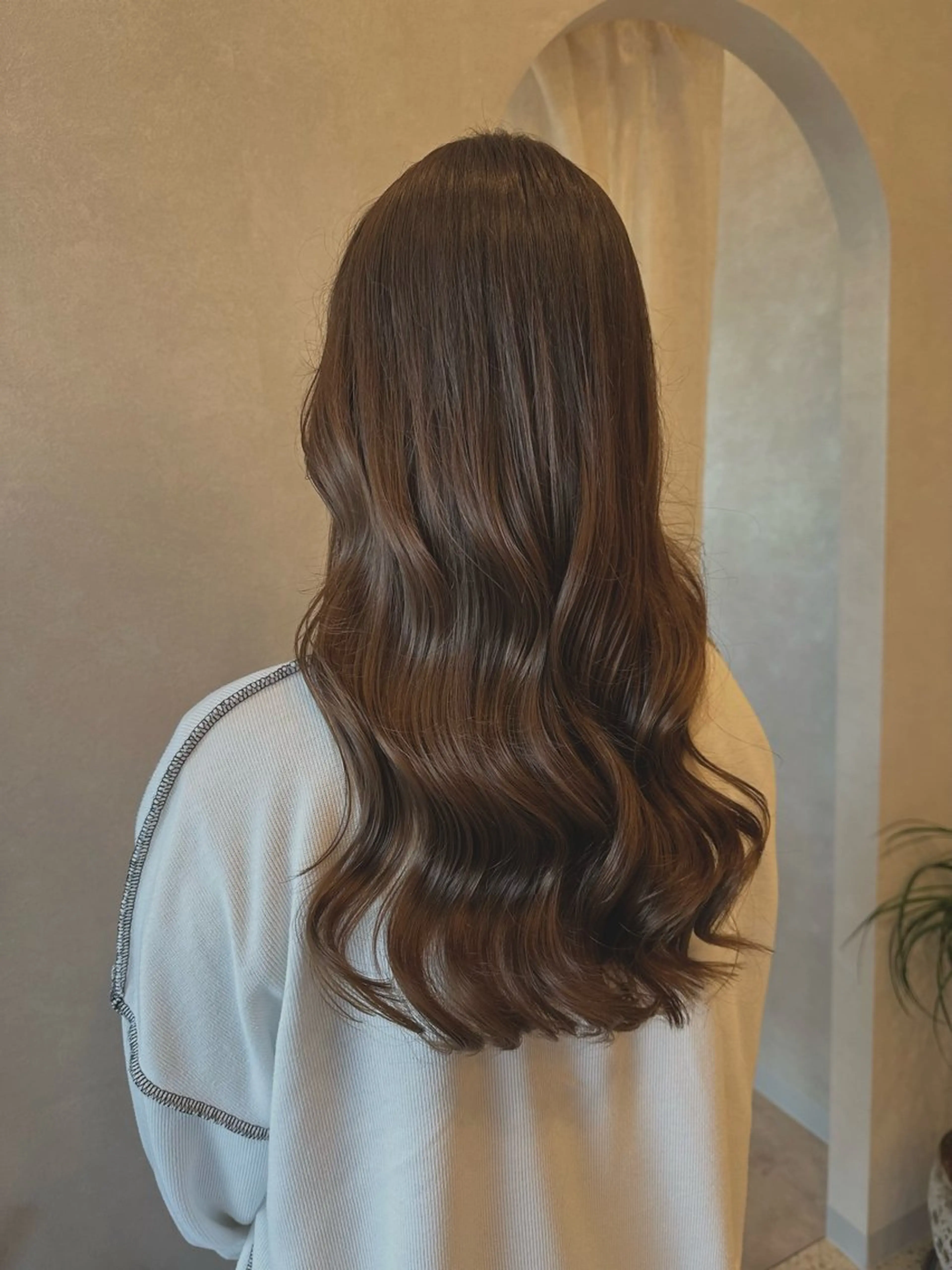 ロング ヘアカラー トリートメント BASE所属・BASE salonのヘアスタイル